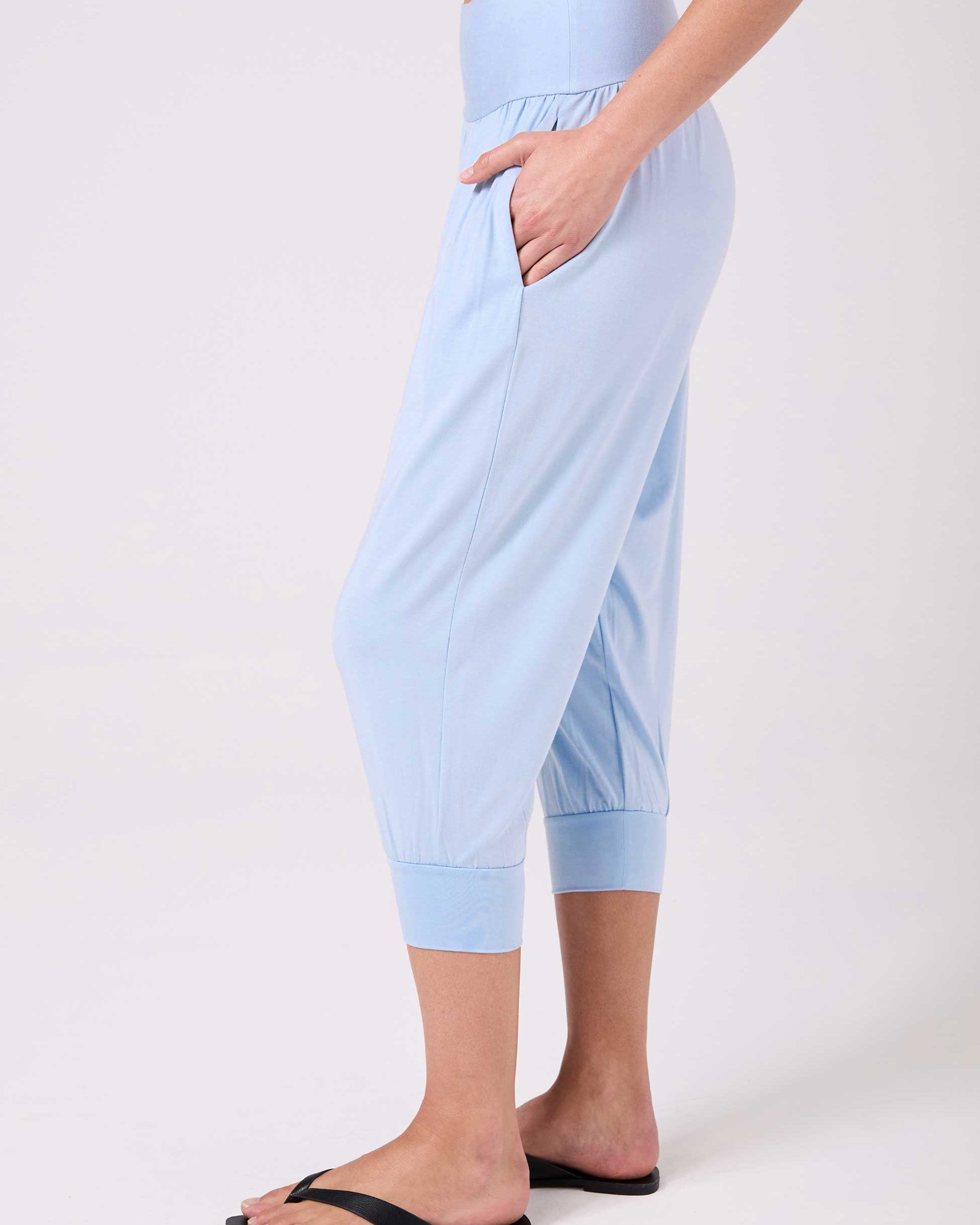Nomad Modal 7/8 relax Pant - Cashmere Blue