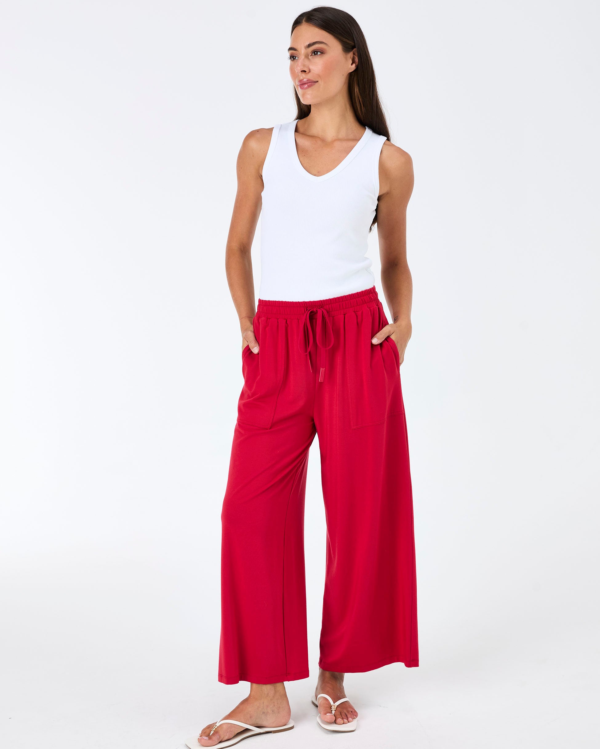 Shore Pant - Cherry