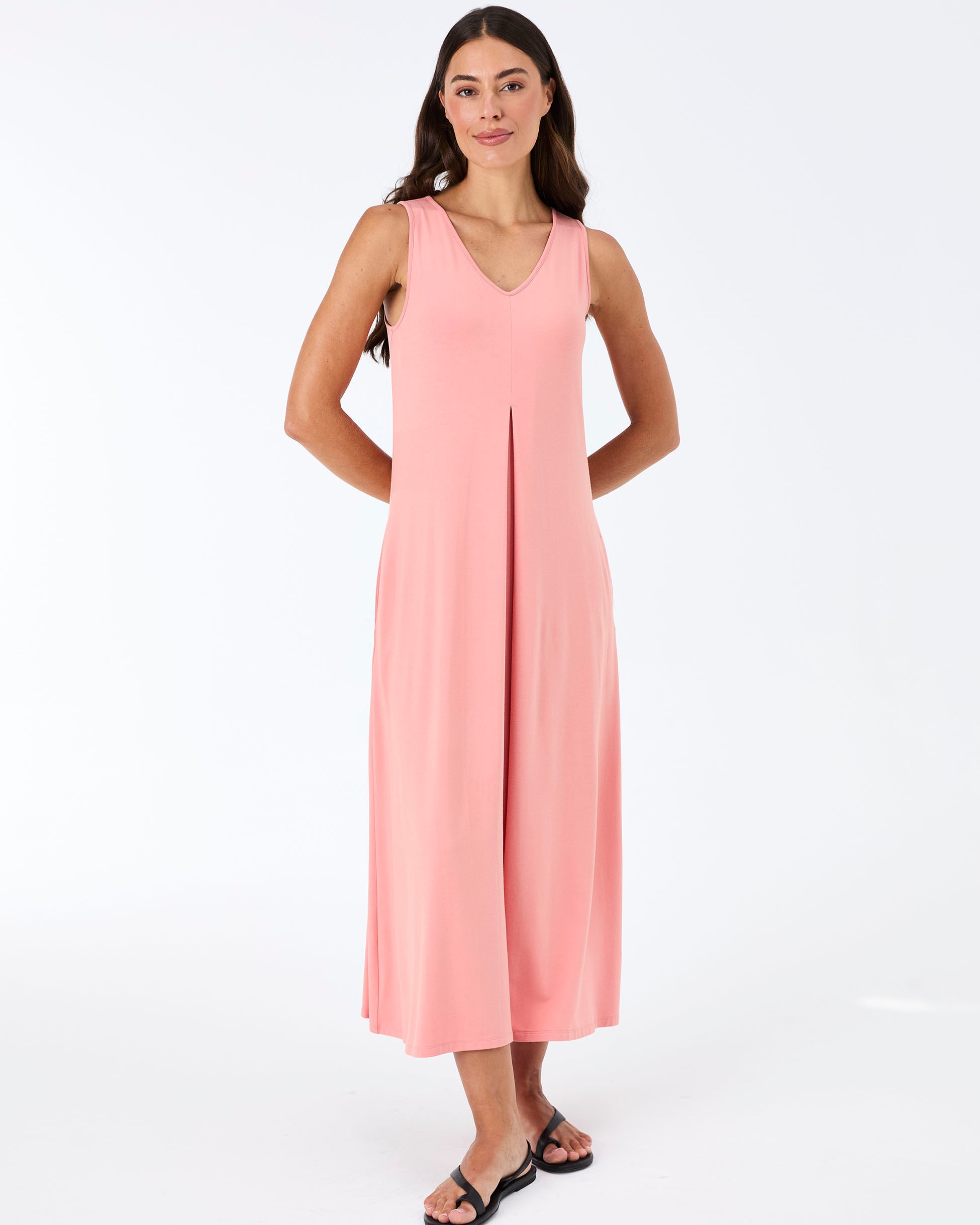 Dione Dress - Apricot