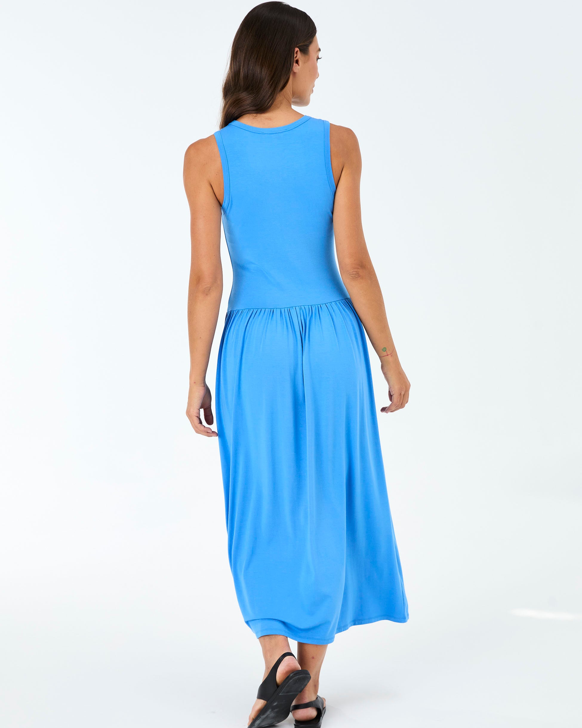 Essential Maxi Dress - Cobalt