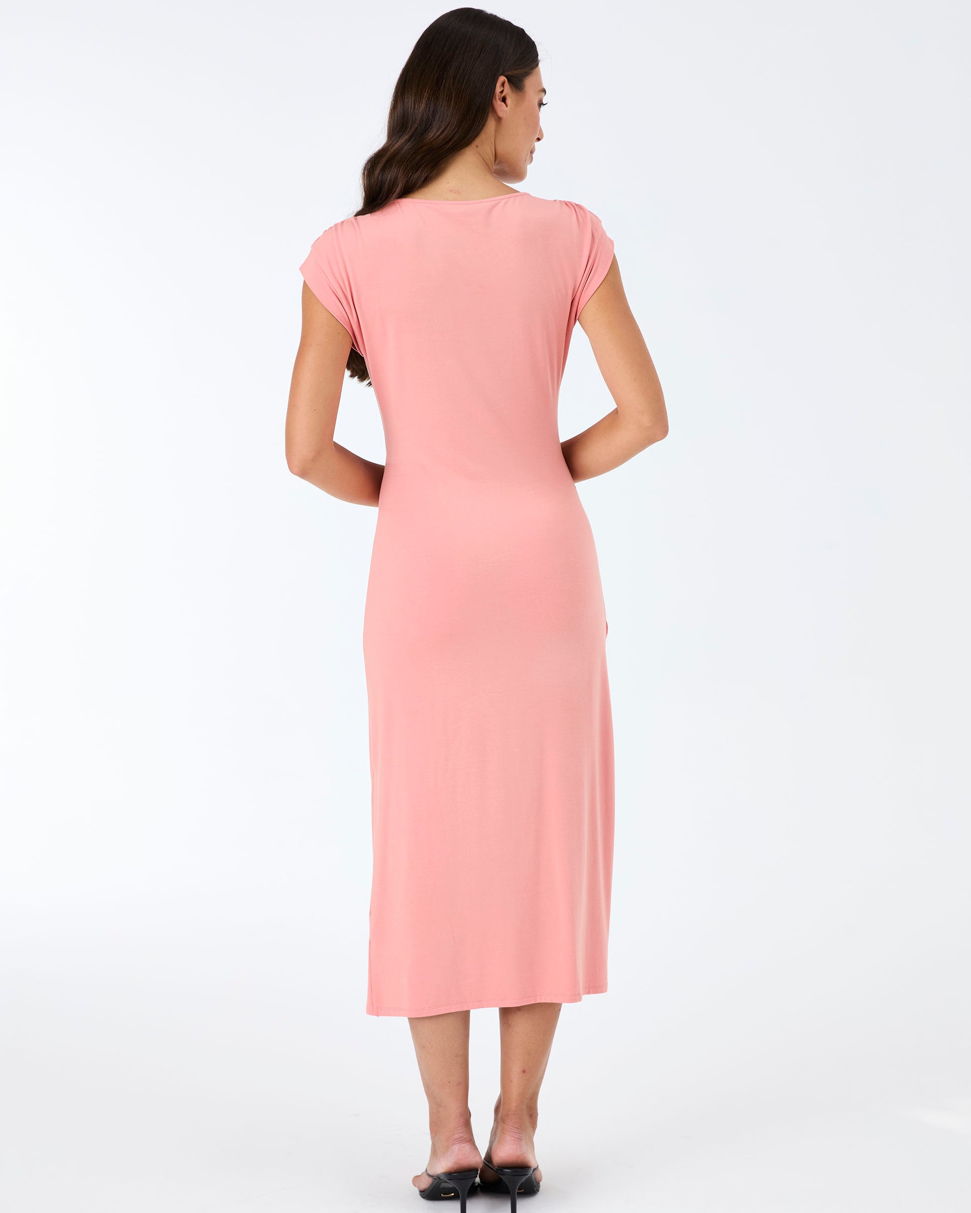Bella Dress - Apricot