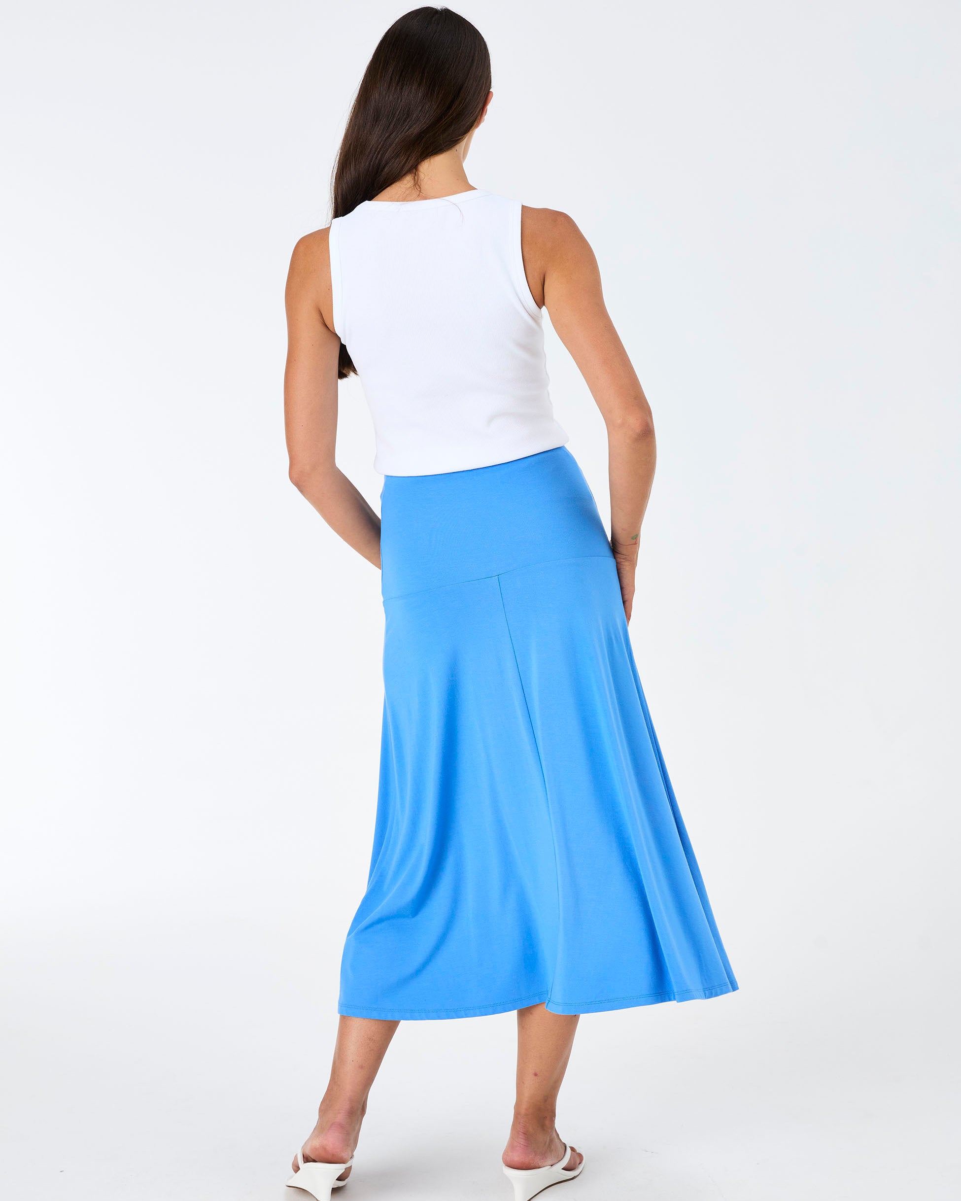Lune Skirt - Cobalt