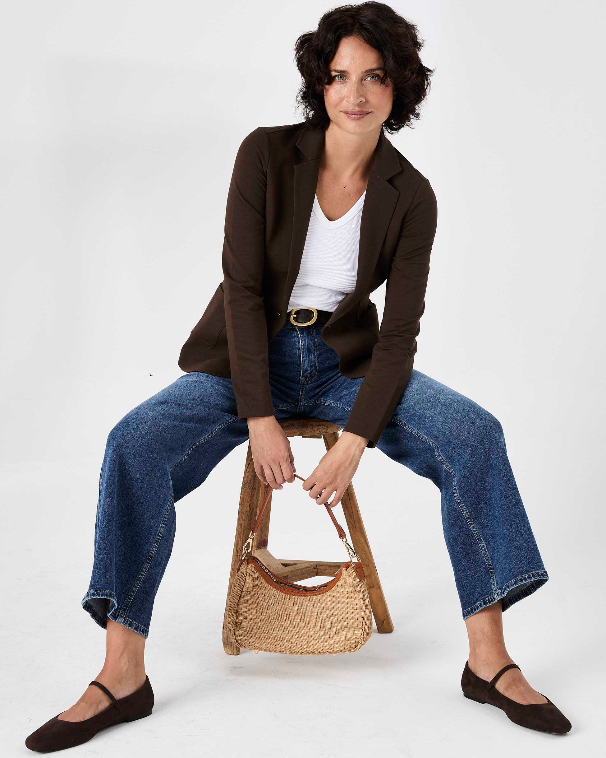 The Classic Jacket - Coffee Bean