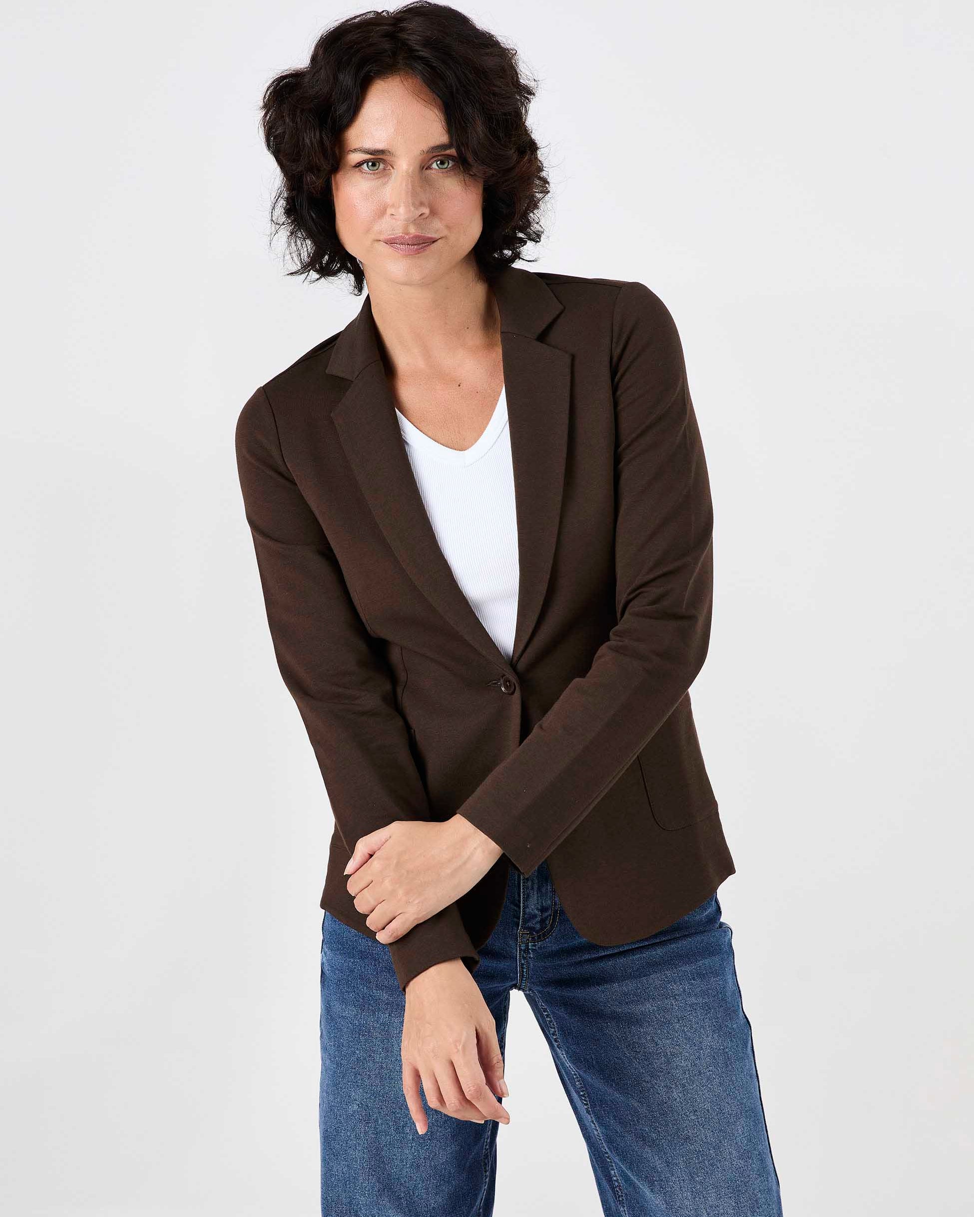 The Classic Jacket - Coffee Bean