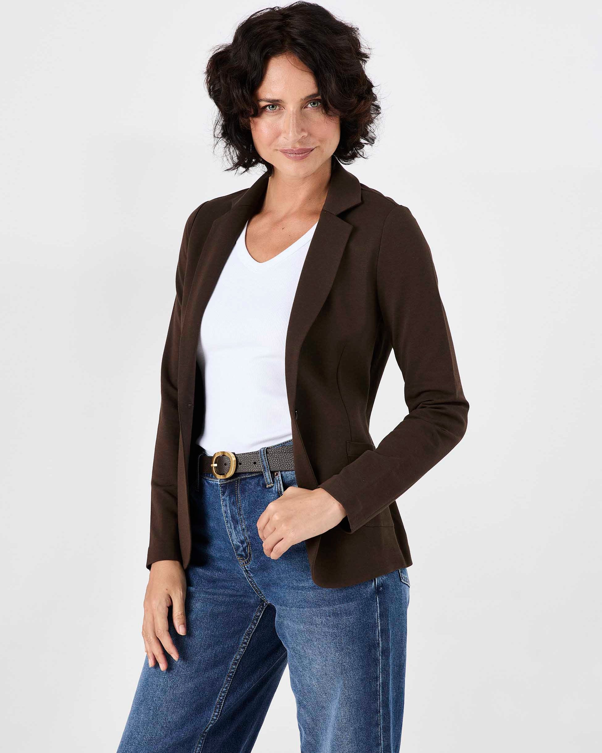 The Classic Jacket - Coffee Bean