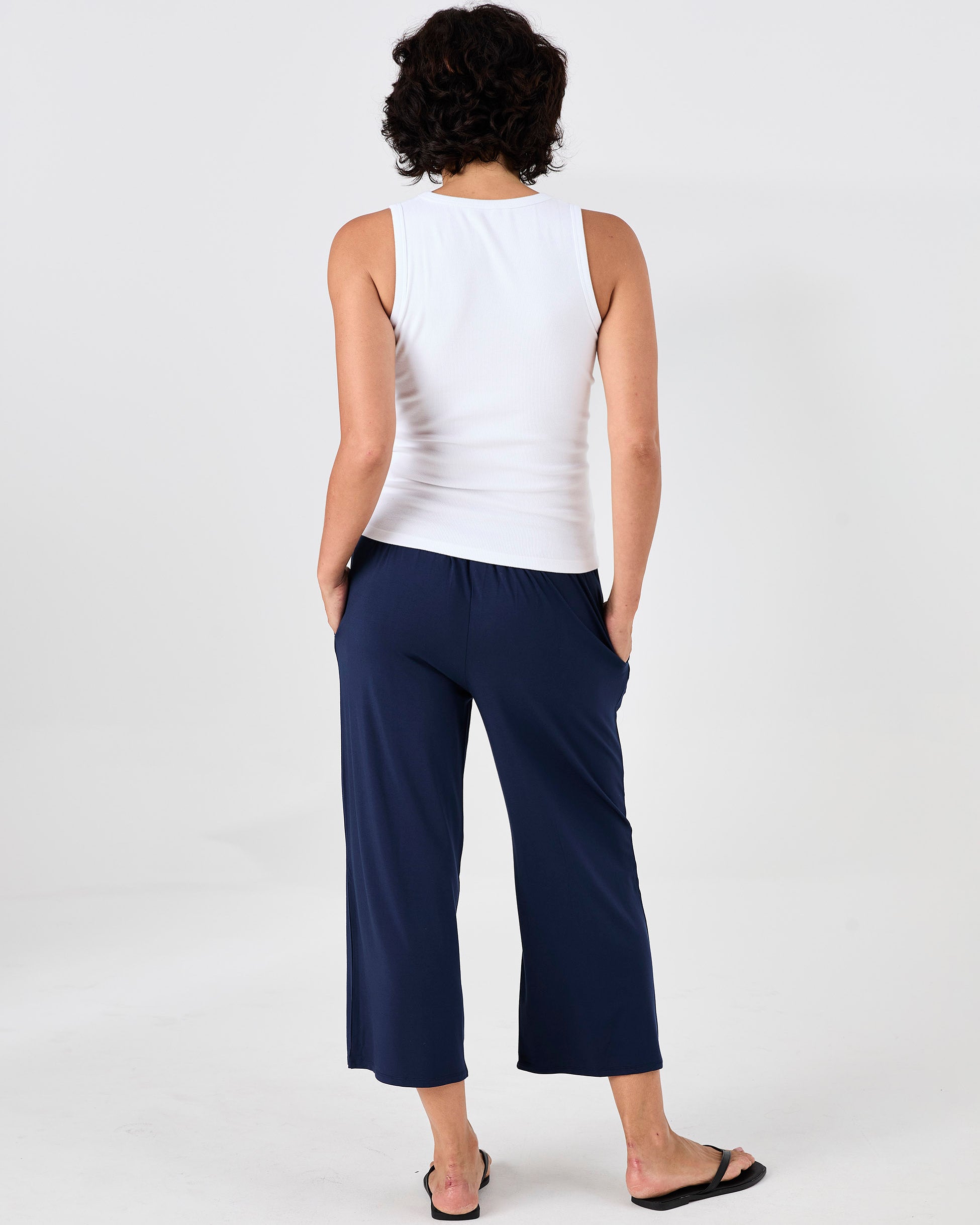 Jett Culottes- Navy