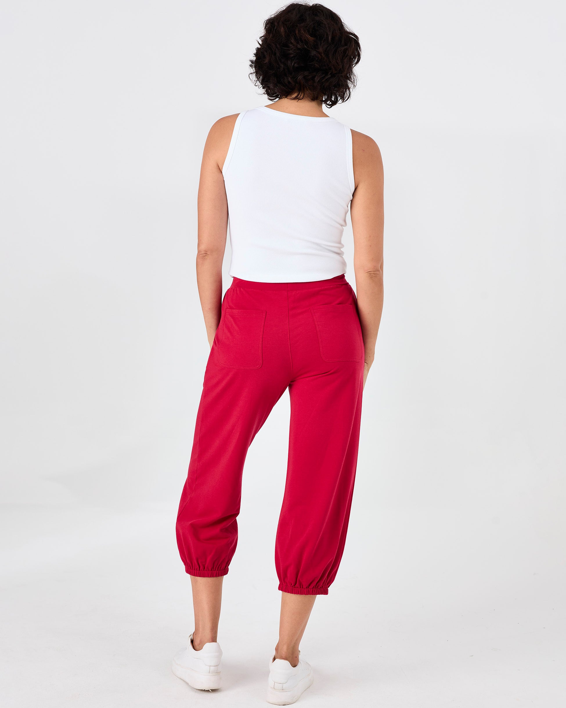 Dune Sweat Pant - Cherry