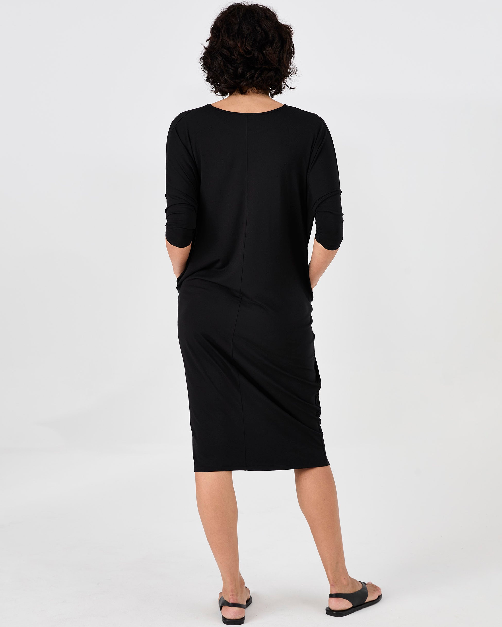 Easy Flow Dress - Black