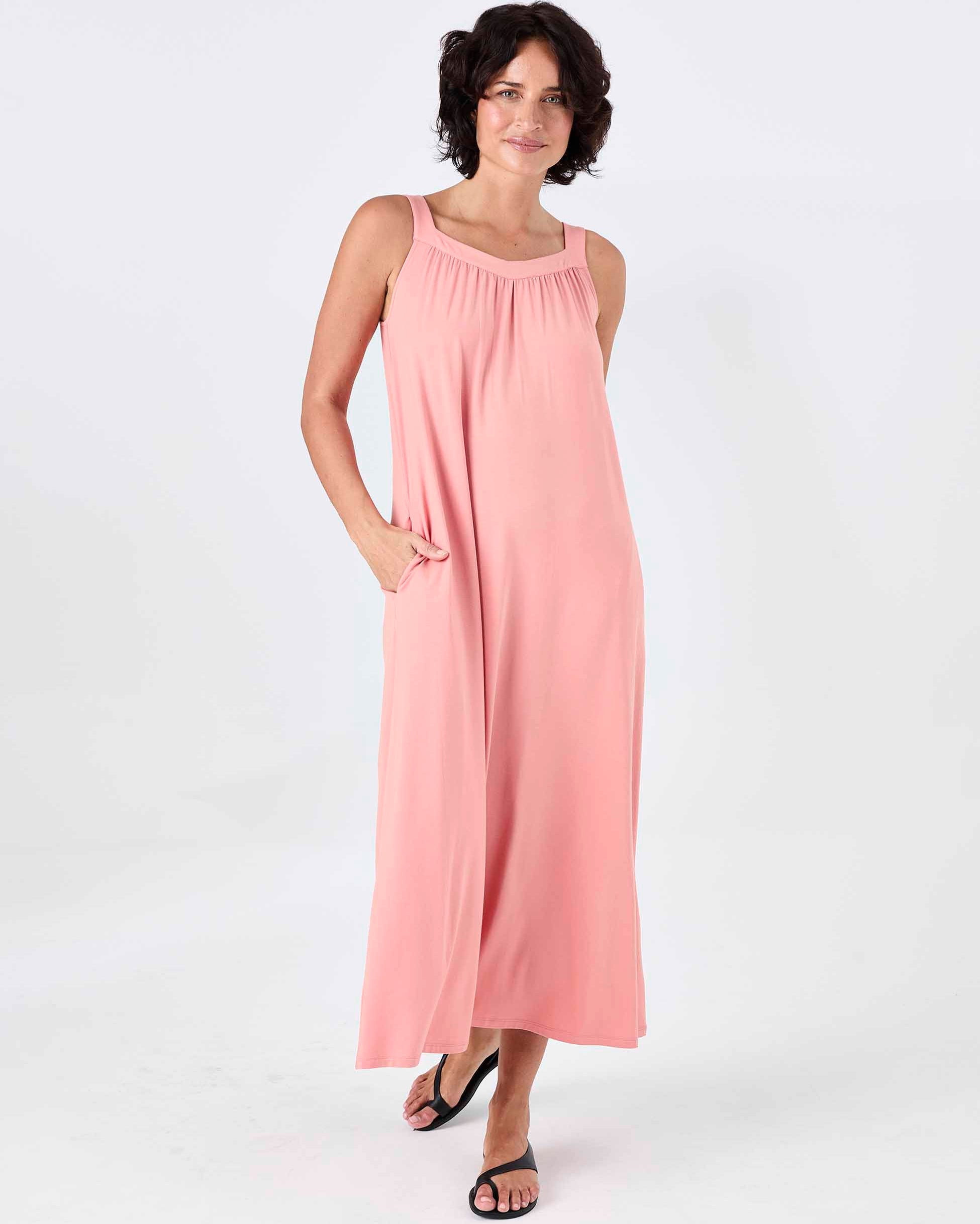 Haze Dress - Apricot