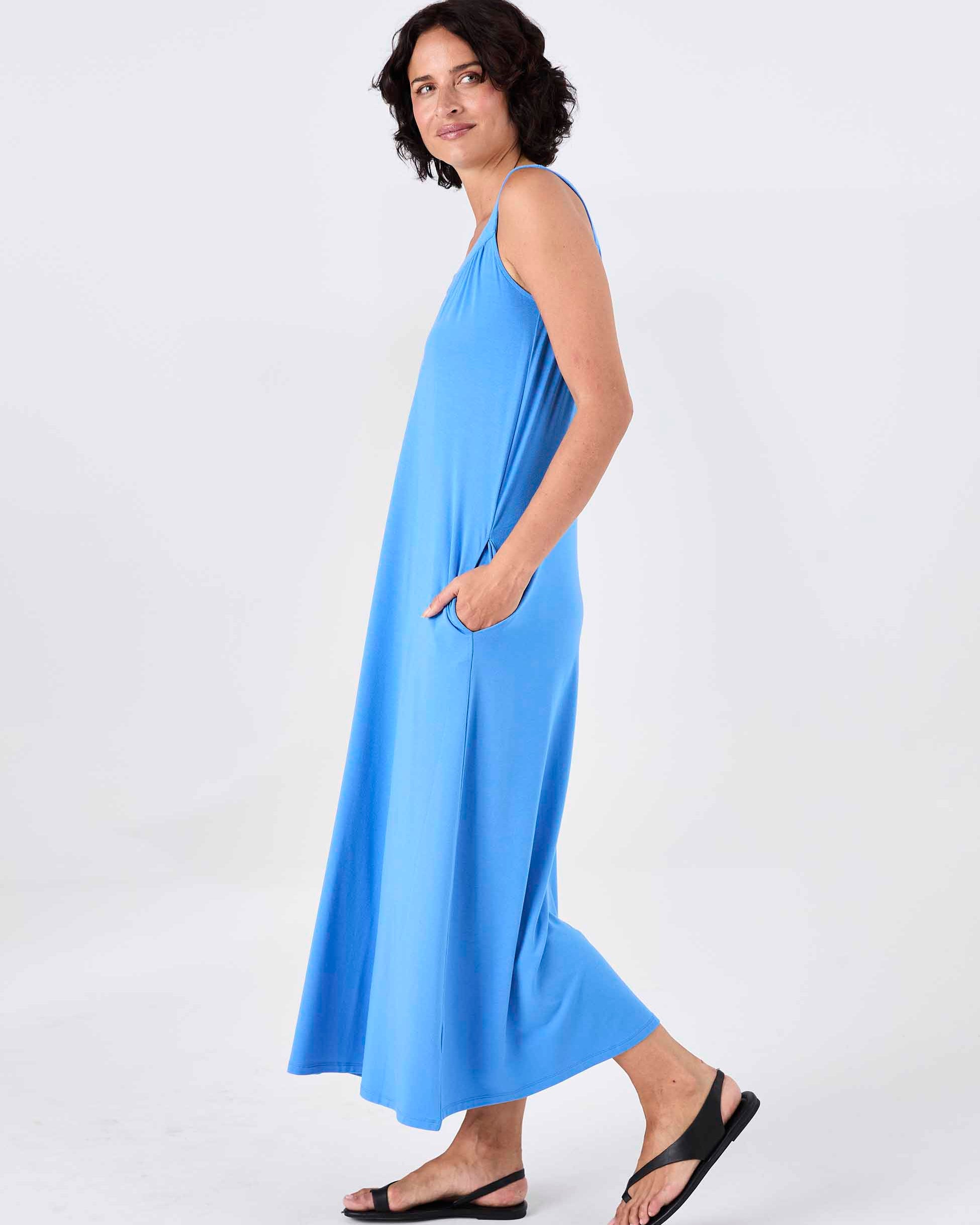Haze Dress - Cobalt