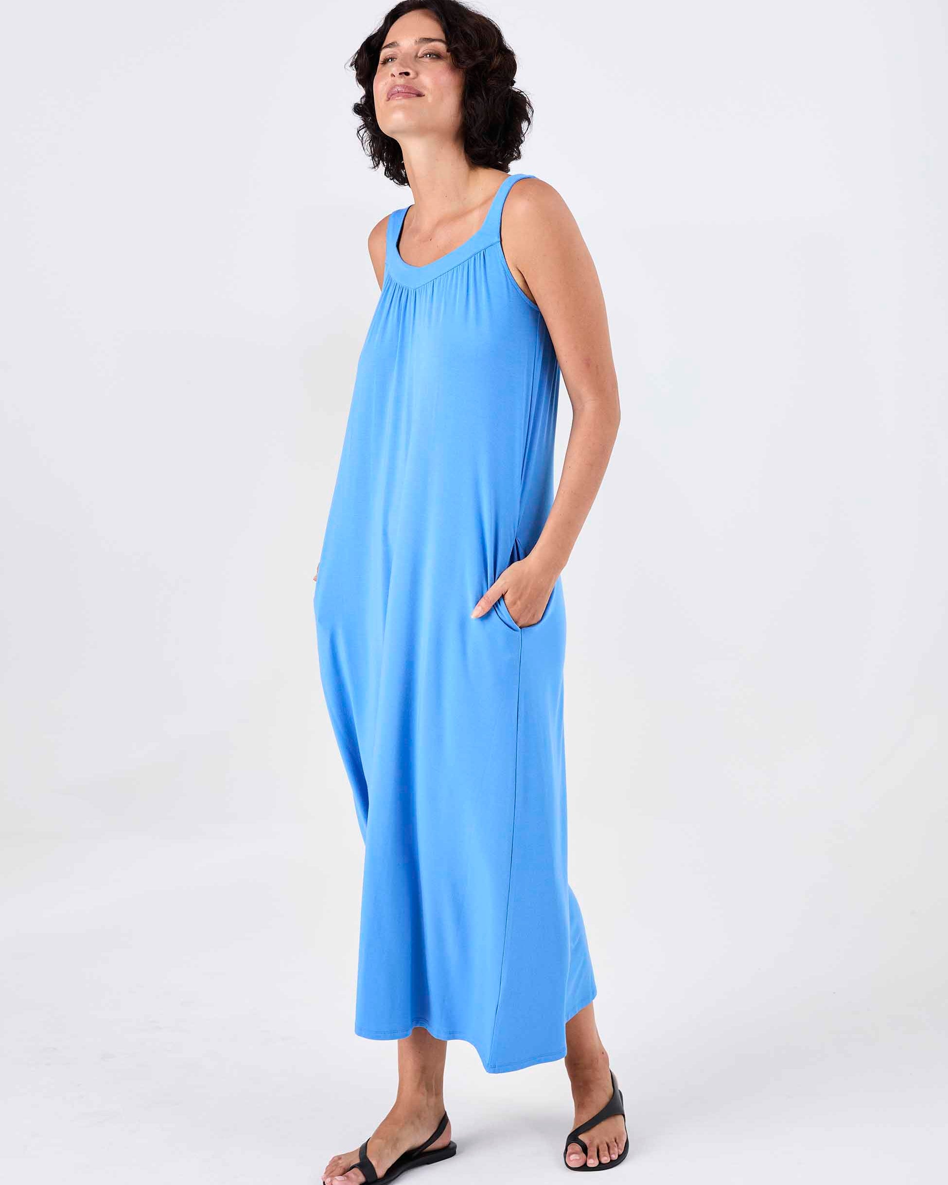 Haze Dress - Cobalt