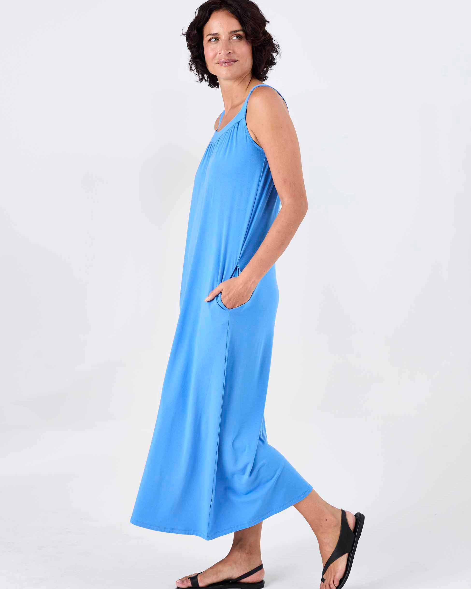 Haze Dress - Cobalt