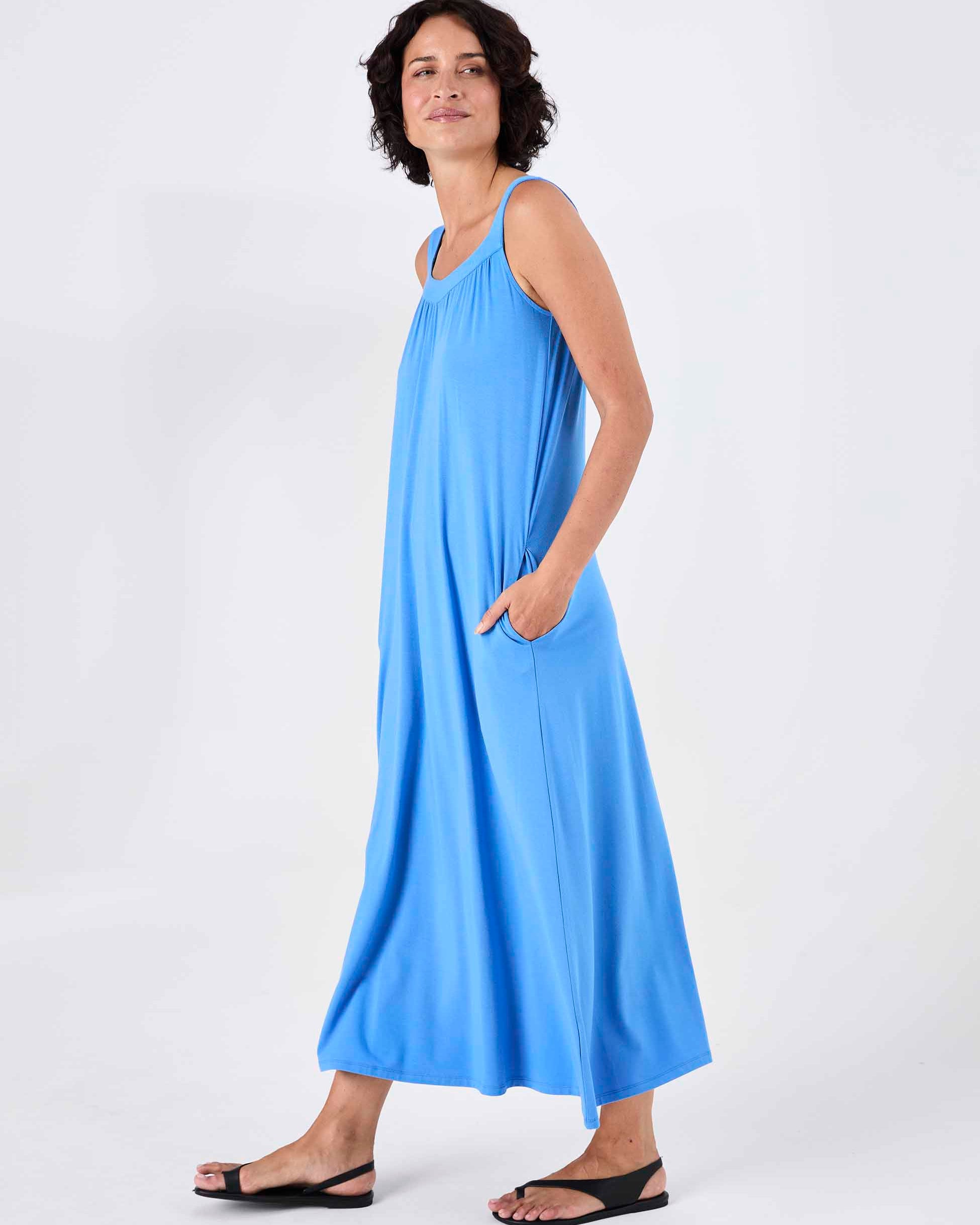 Haze Dress - Cobalt