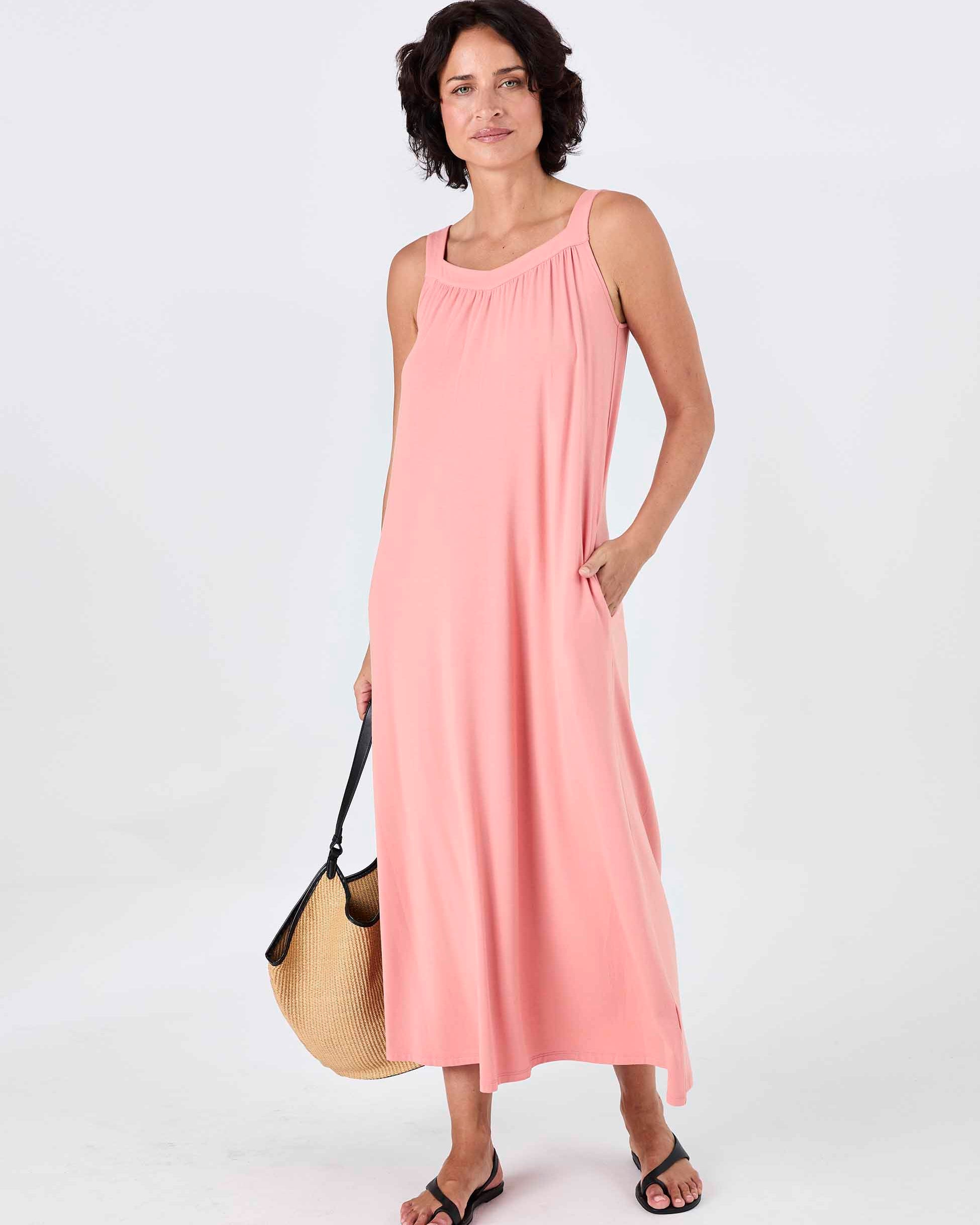 Haze Dress - Apricot