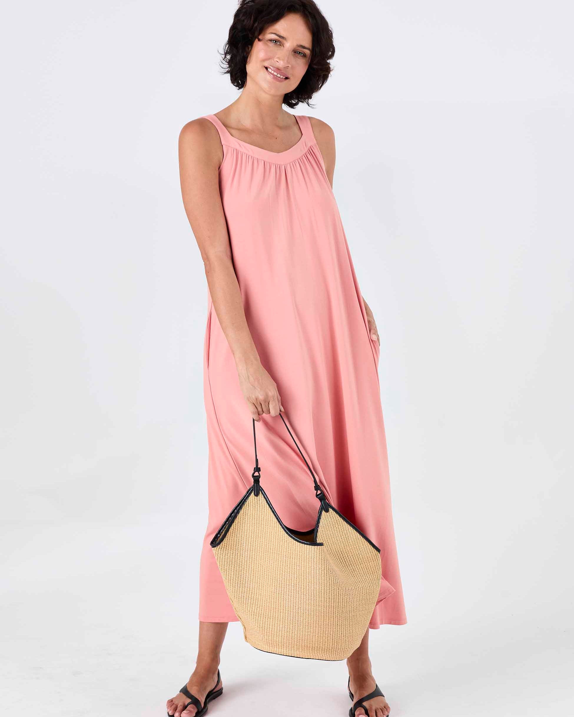 Haze Dress - Apricot