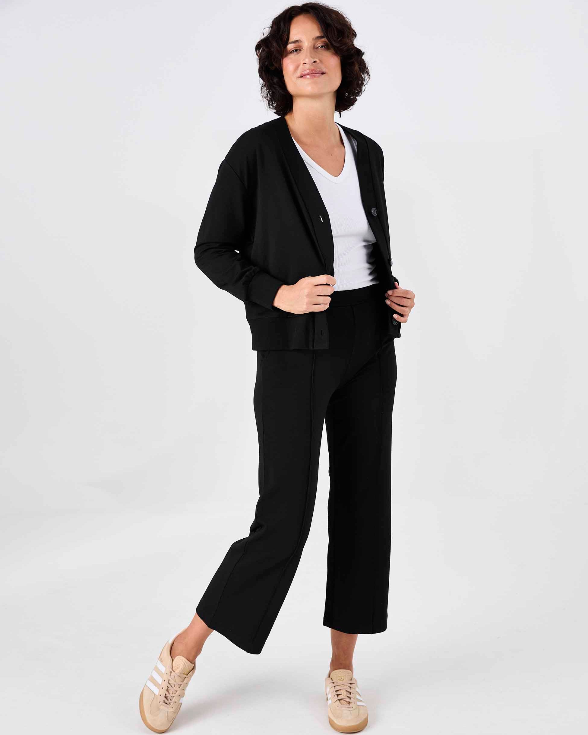 Suit Up Athleisure Pant - Black