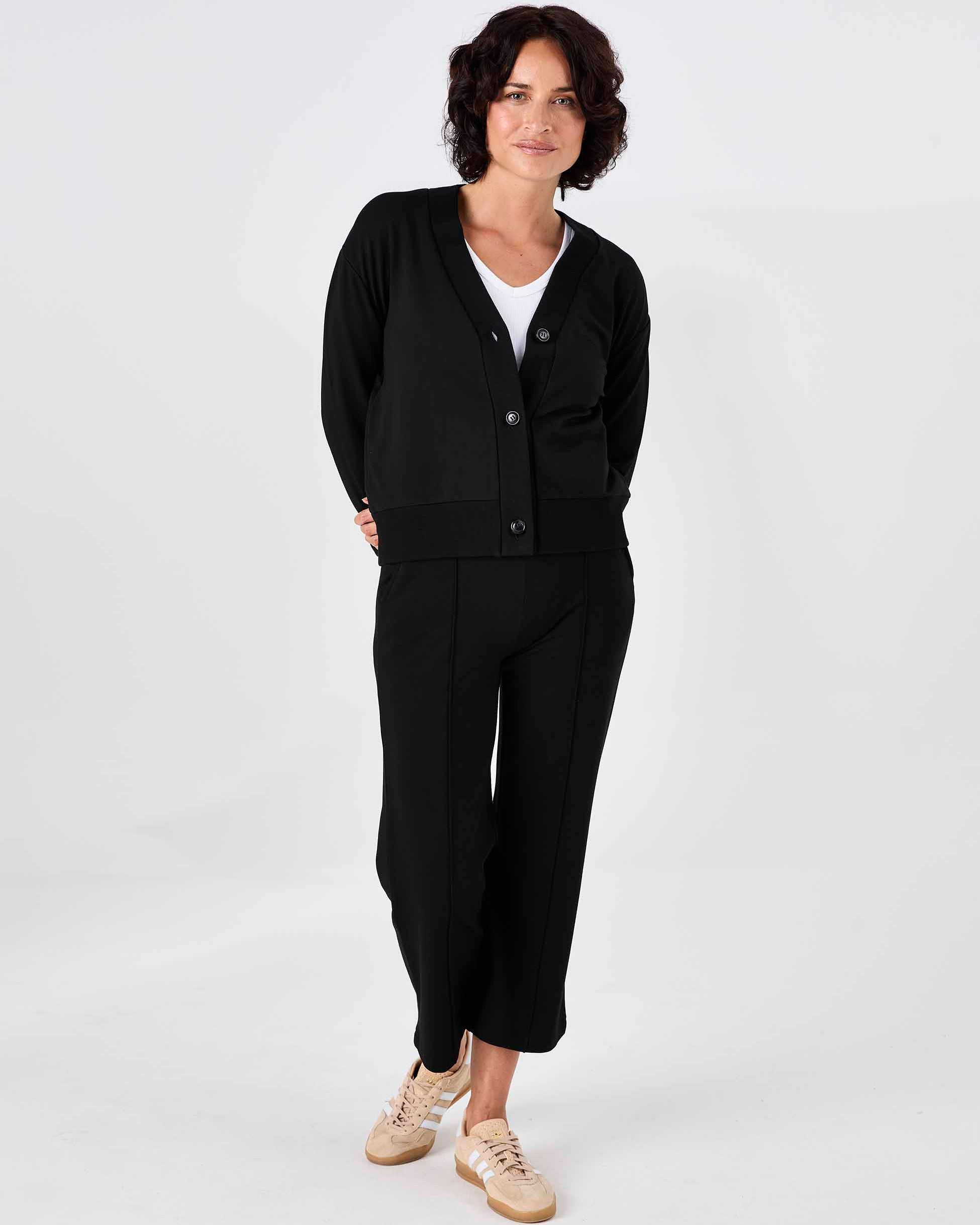 Suit Up Athleisure Pant - Black