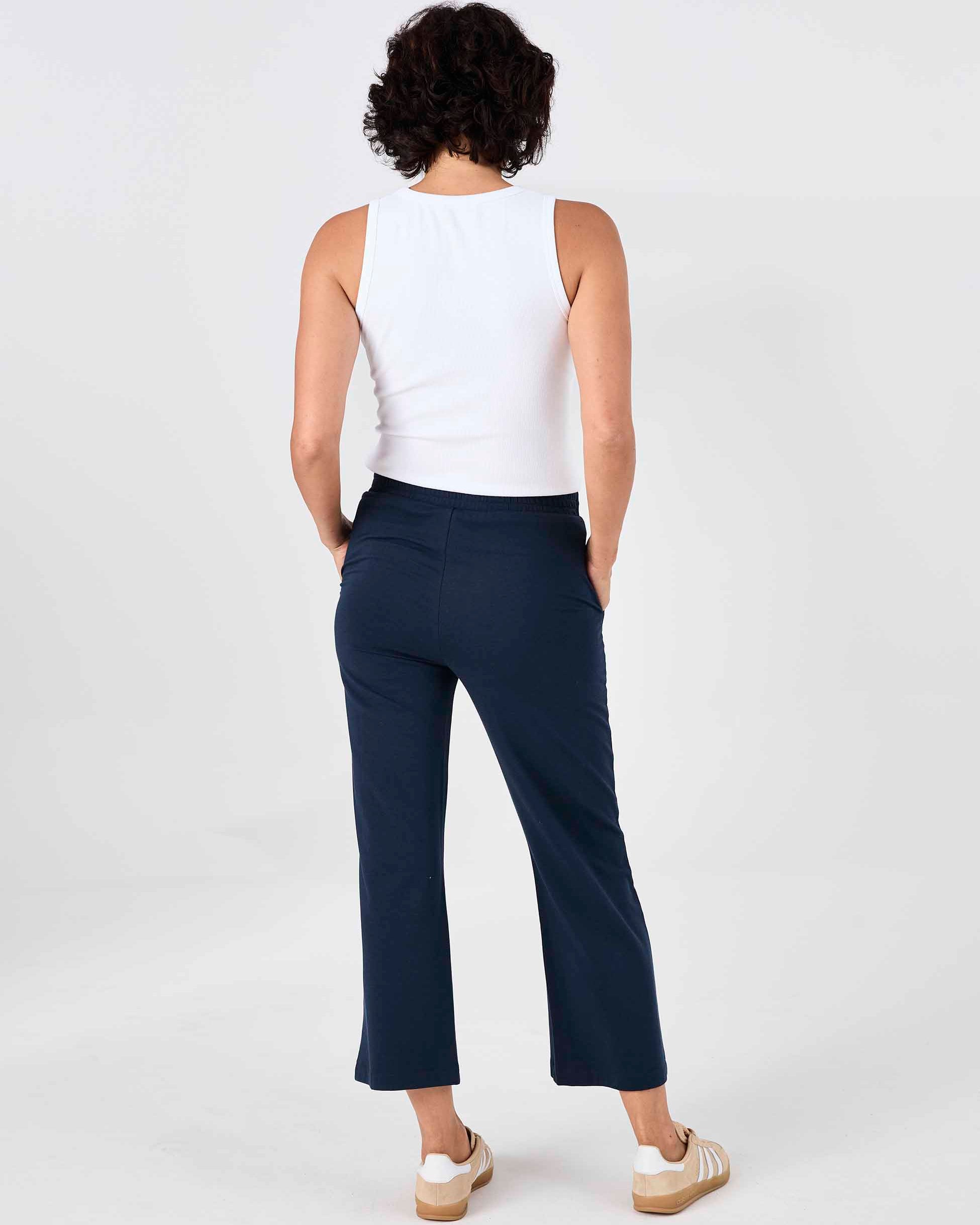 Suit Up Athleisure Pant - Navy