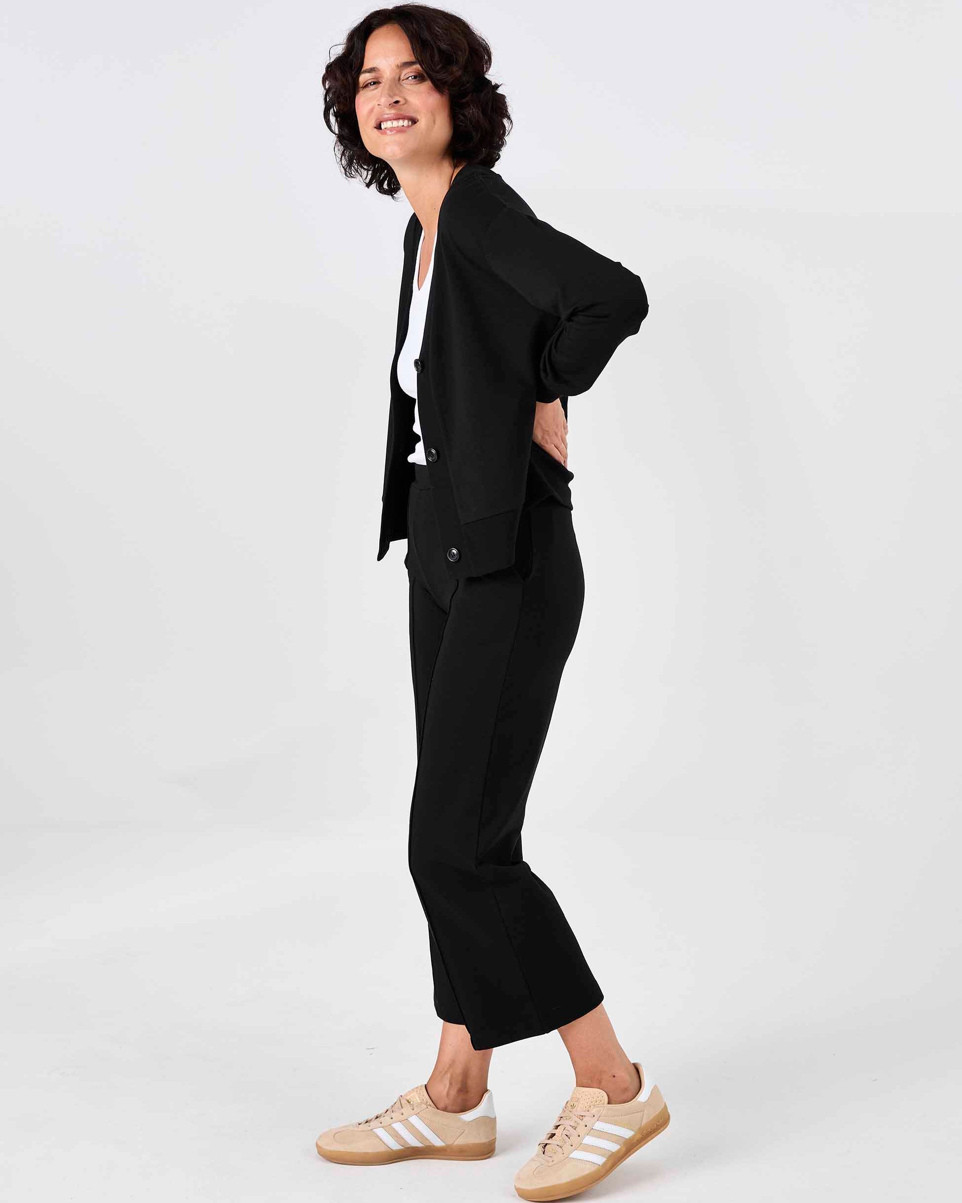 Suit Up Athleisure Pant - Black