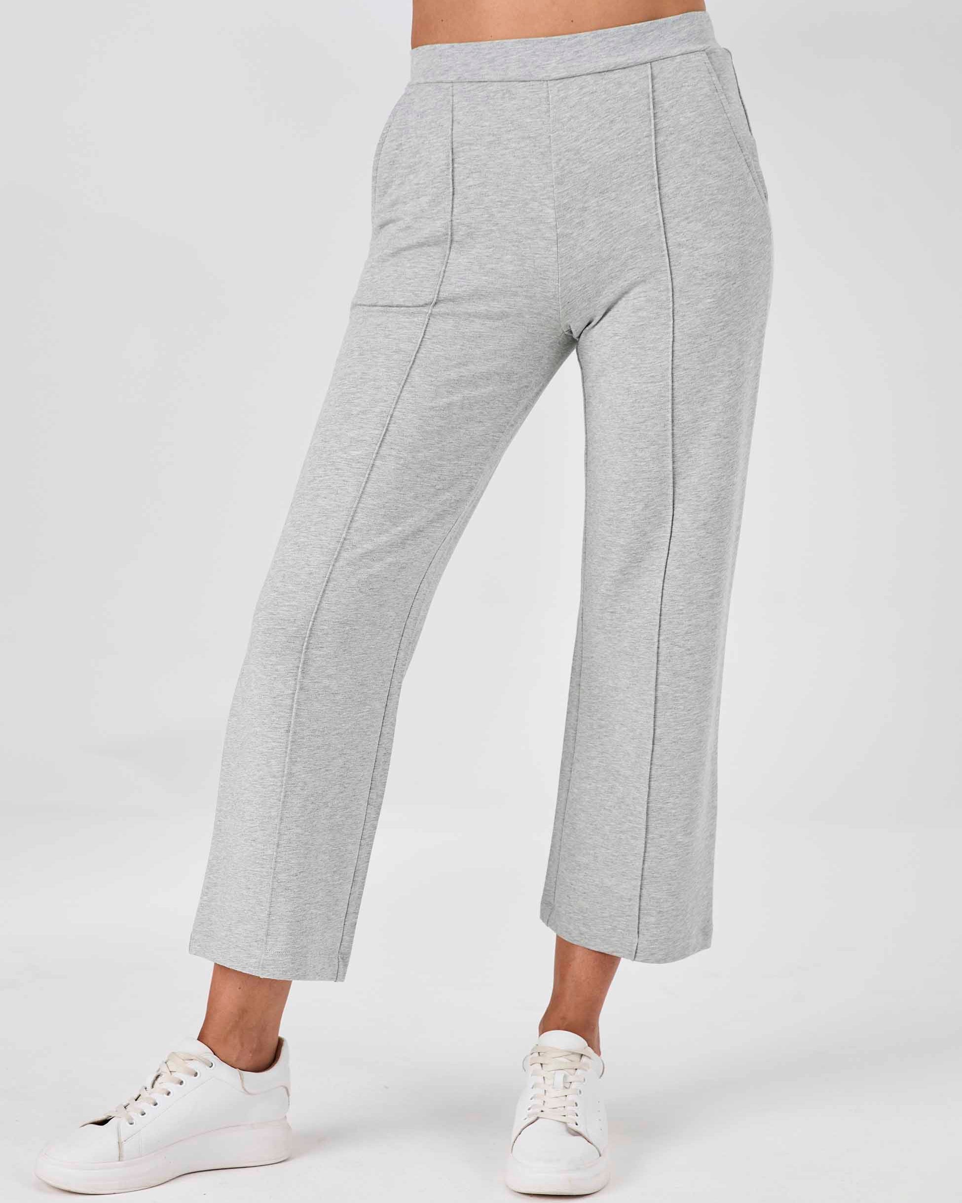 Leighton Sweat Top - Grey Marl