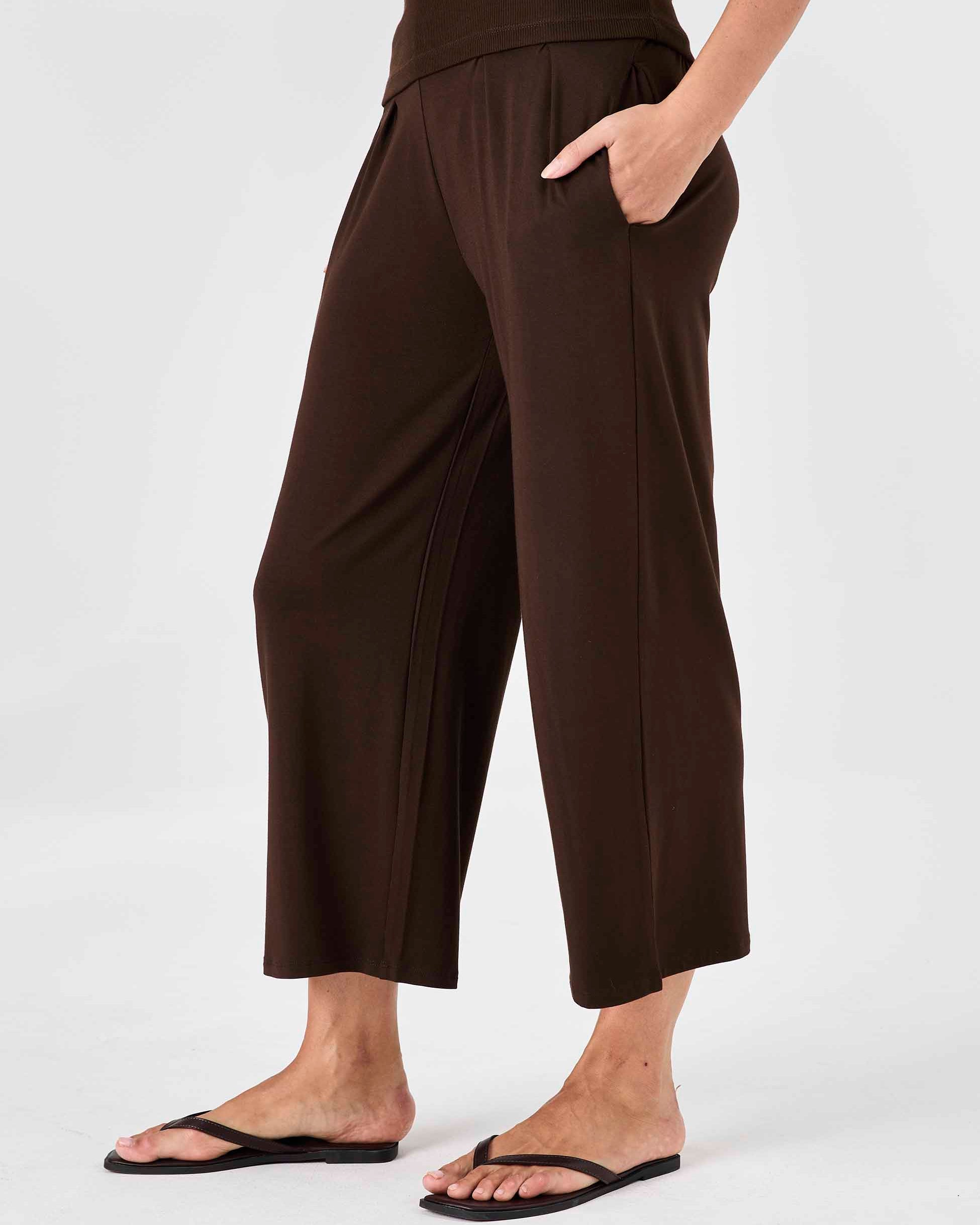 Jett Culottes - Coffee Bean