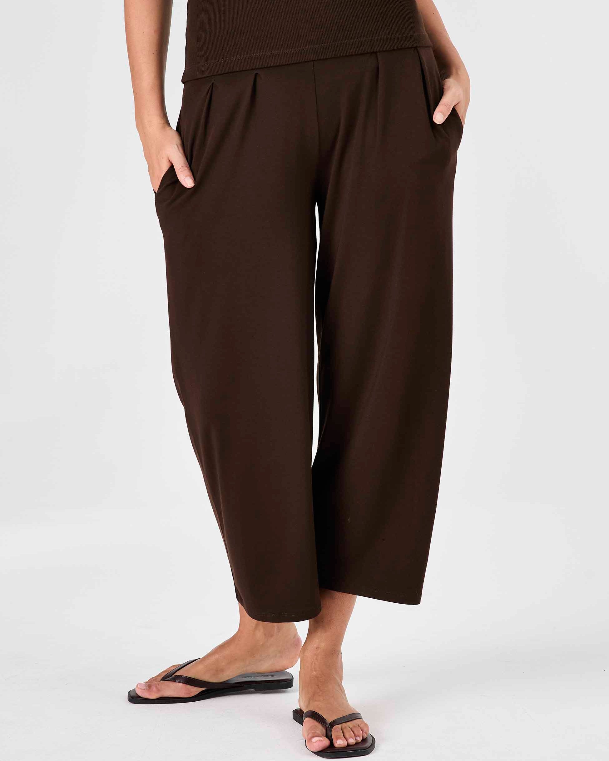 Jett Culottes - Coffee Bean
