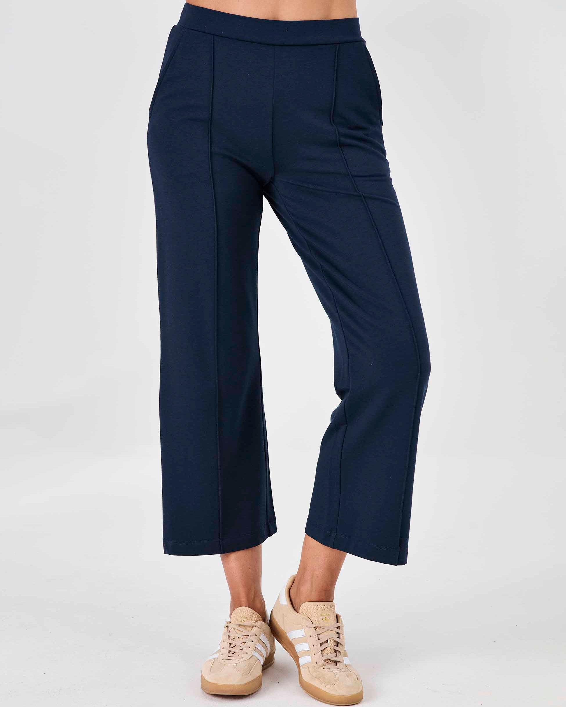 Suit Up Athleisure Pant - Navy