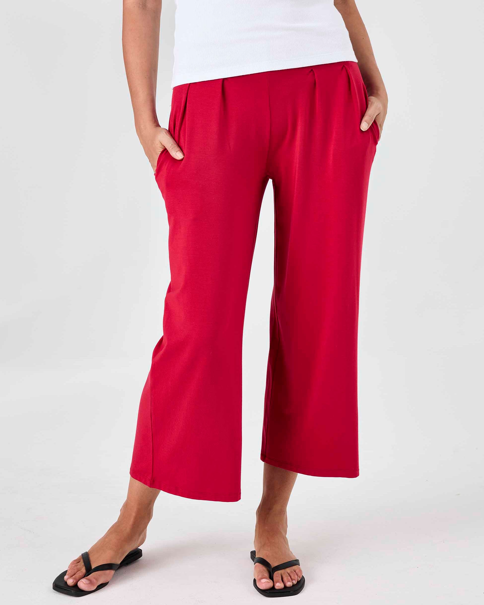 Jett Culottes - Cherry
