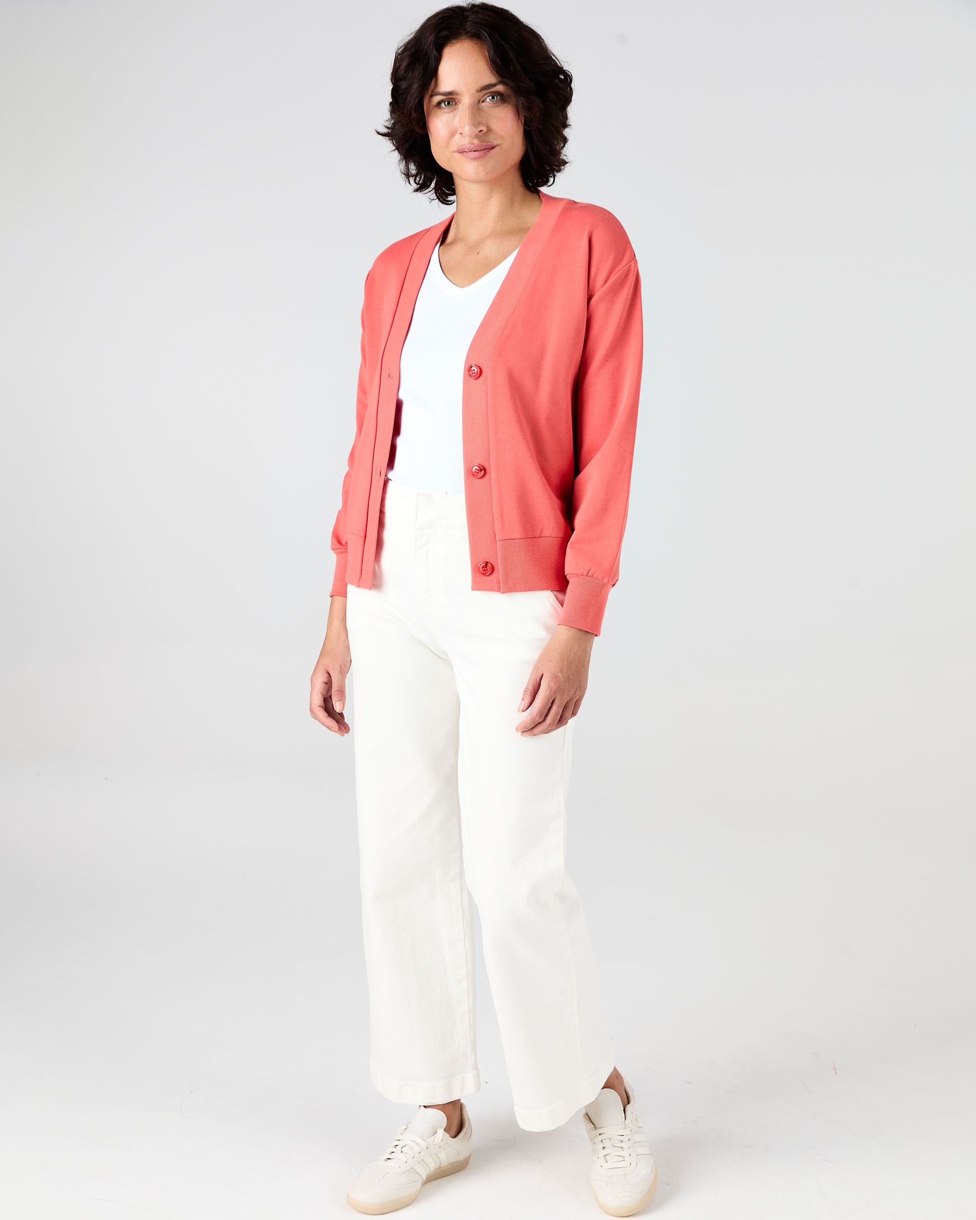 Leighton Sweat Top - Burnt Sienna
