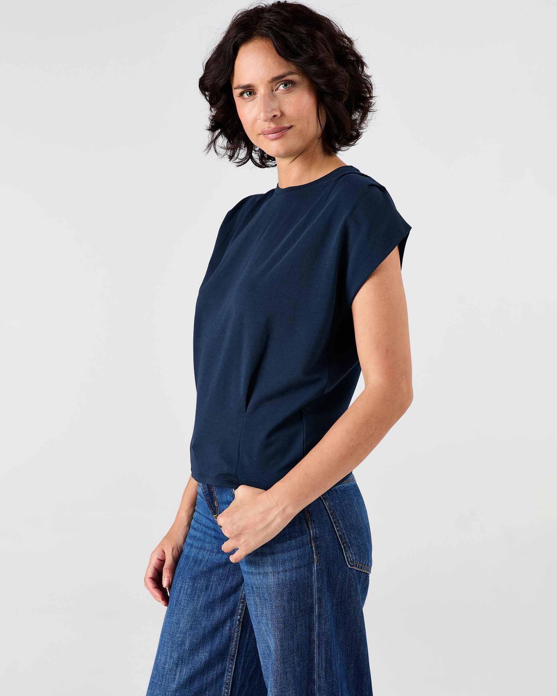 Calypso Top - Navy