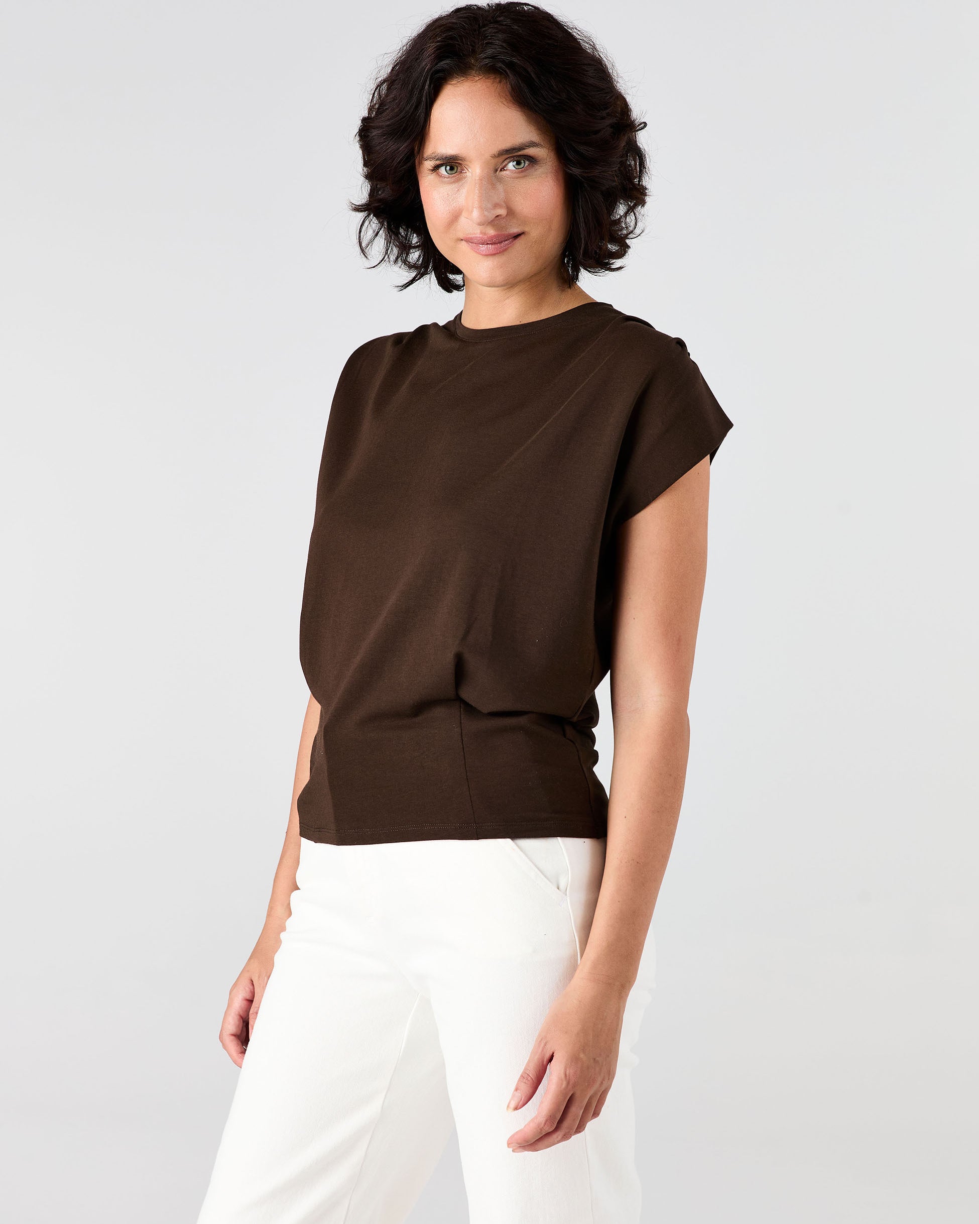Calypso Top - Coffee Bean