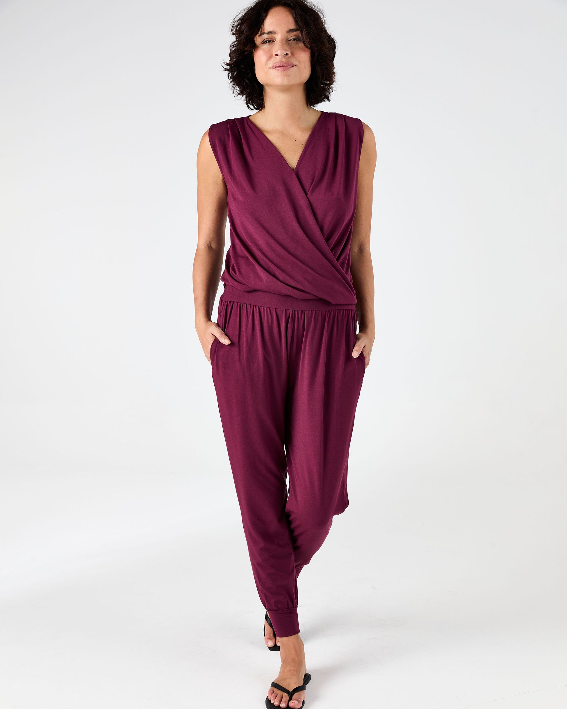Nomad Relax Pant - Ruby