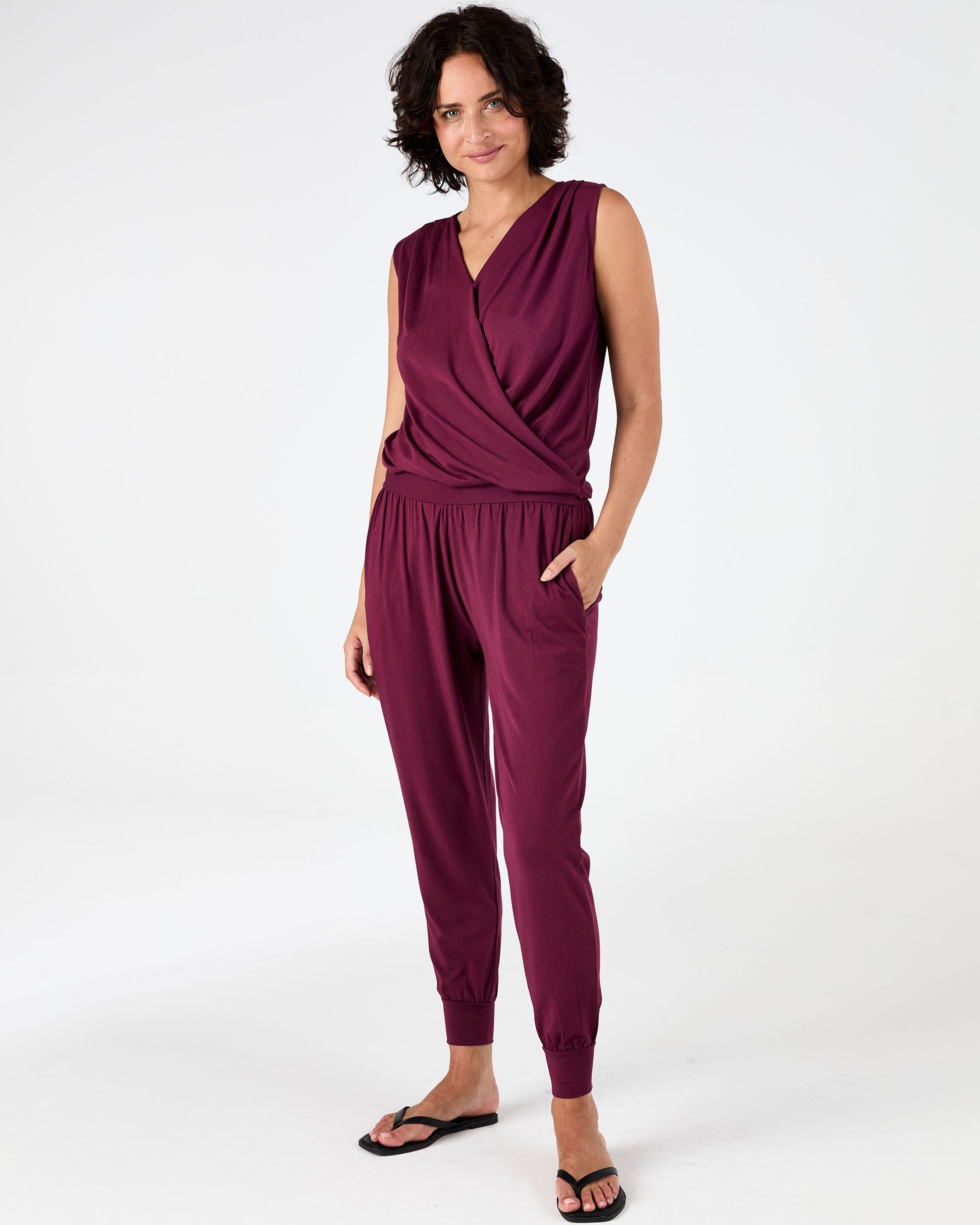Nomad Relax Pant - Ruby