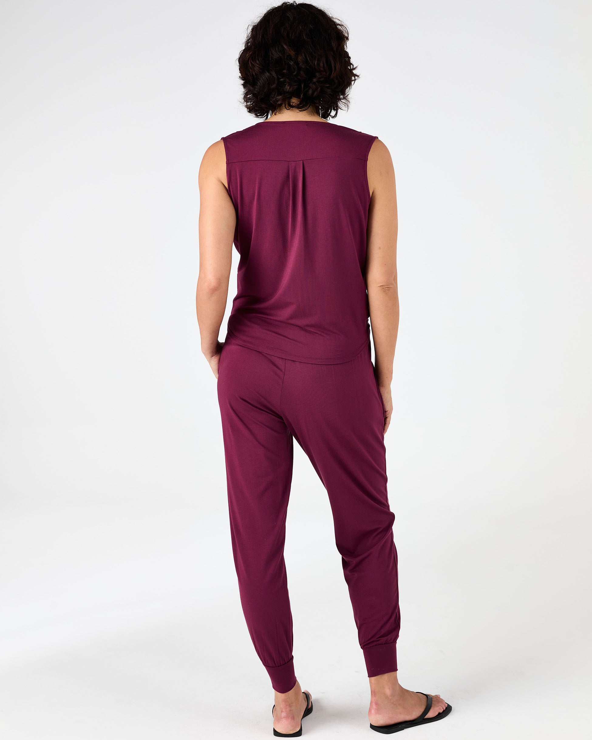Nomad Relax Pant - Ruby