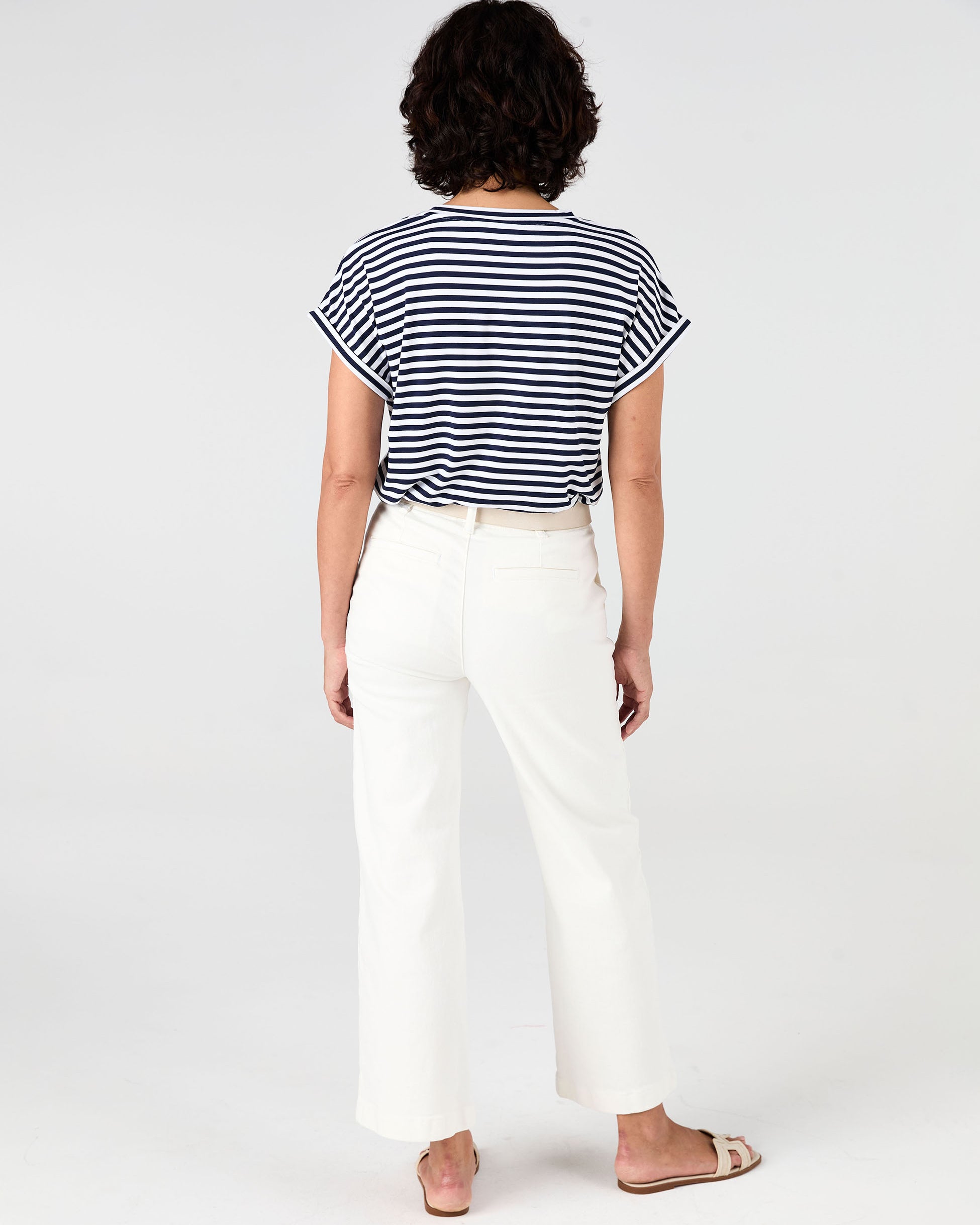 Jessica Oversized Tee - Navy