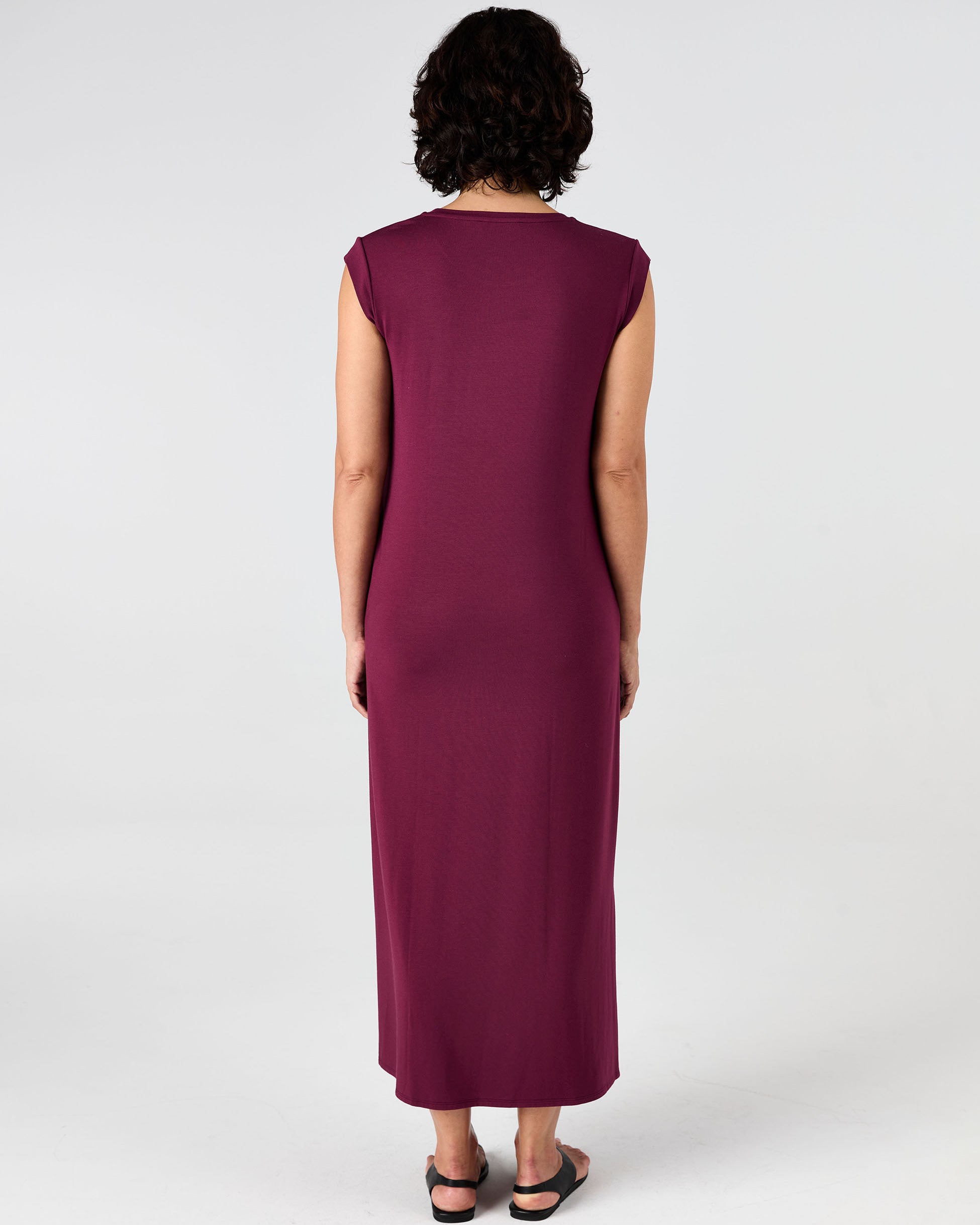 Roxy Maxi Dress - Ruby