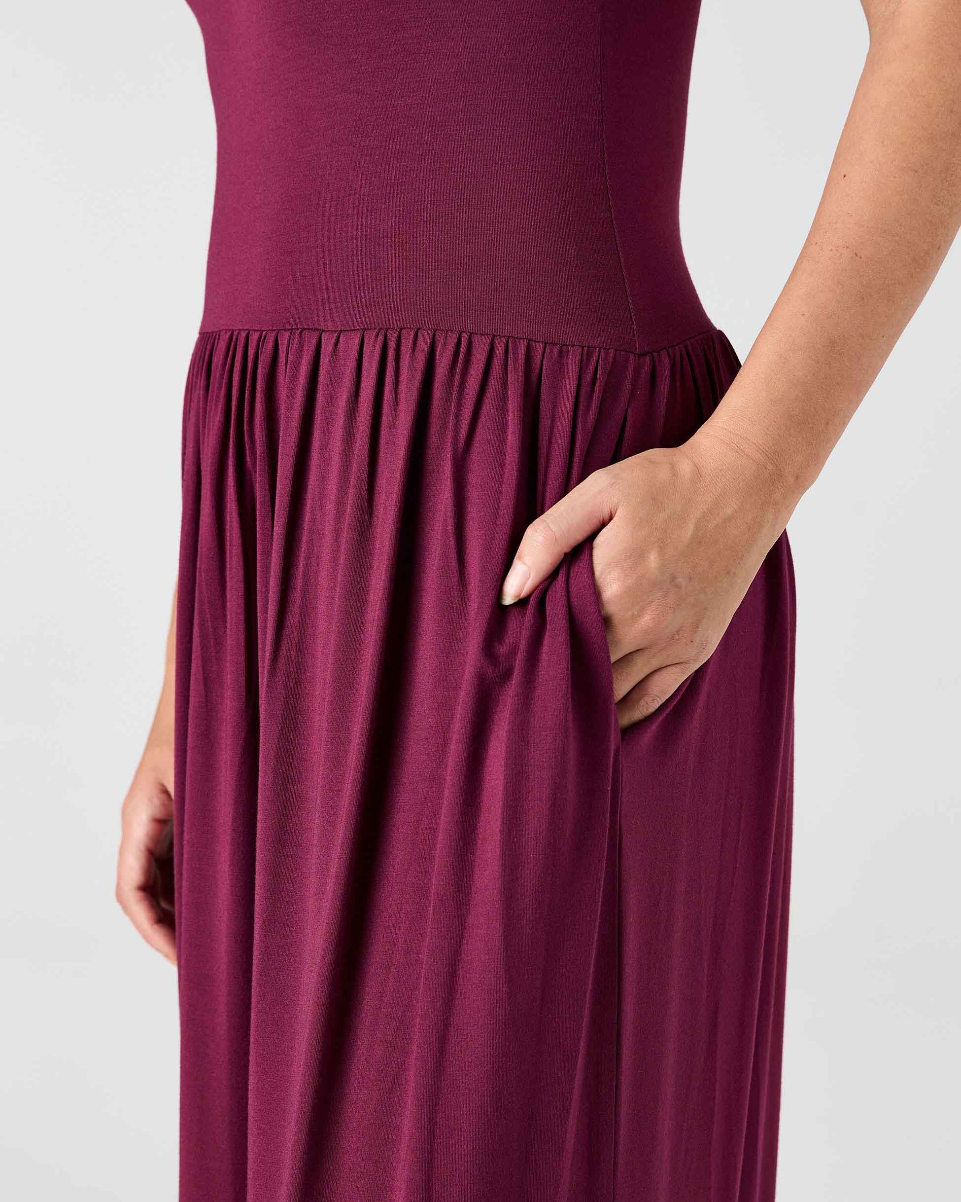 Essential Maxi Dress Ruby