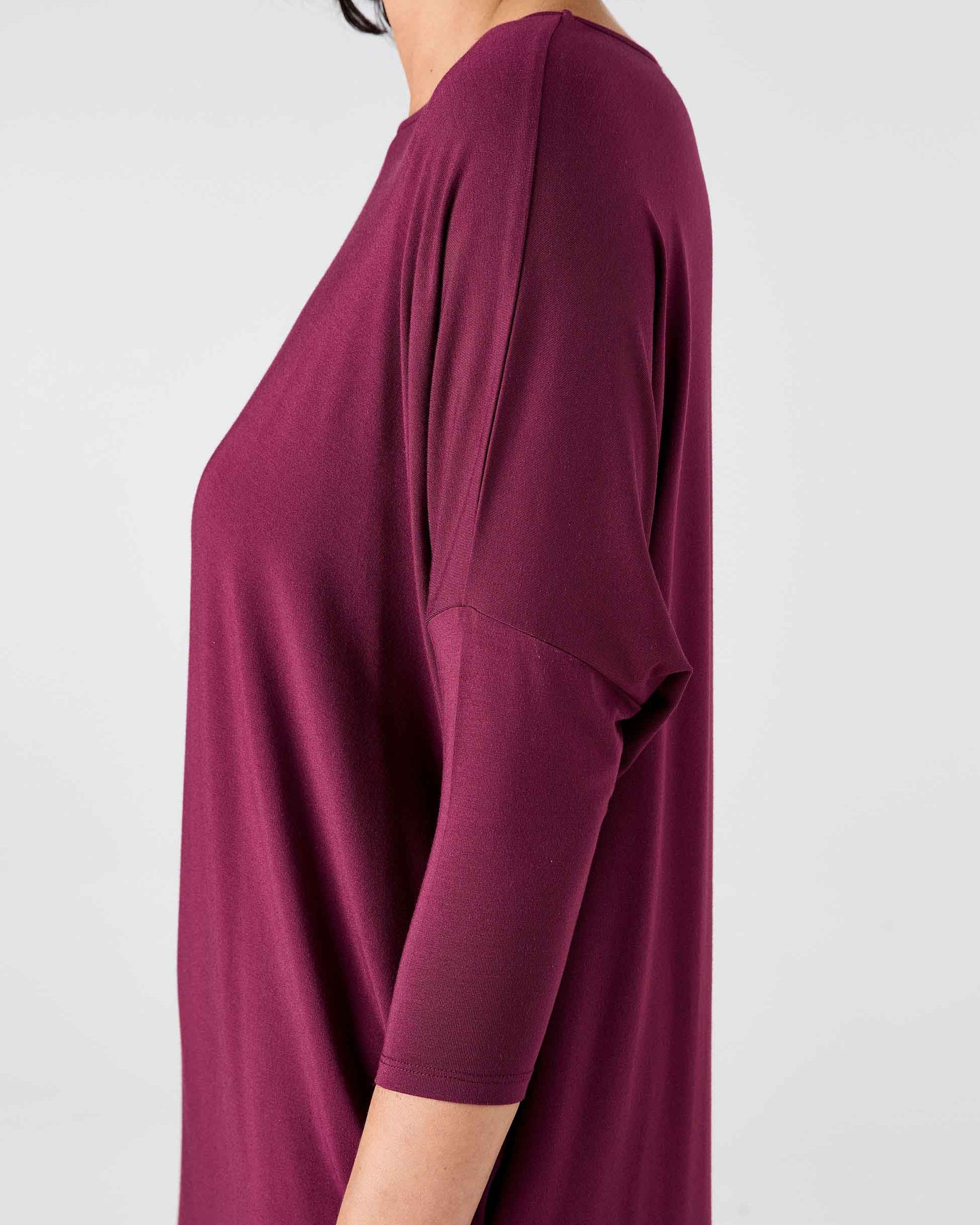 Easy Flow Dress - Ruby