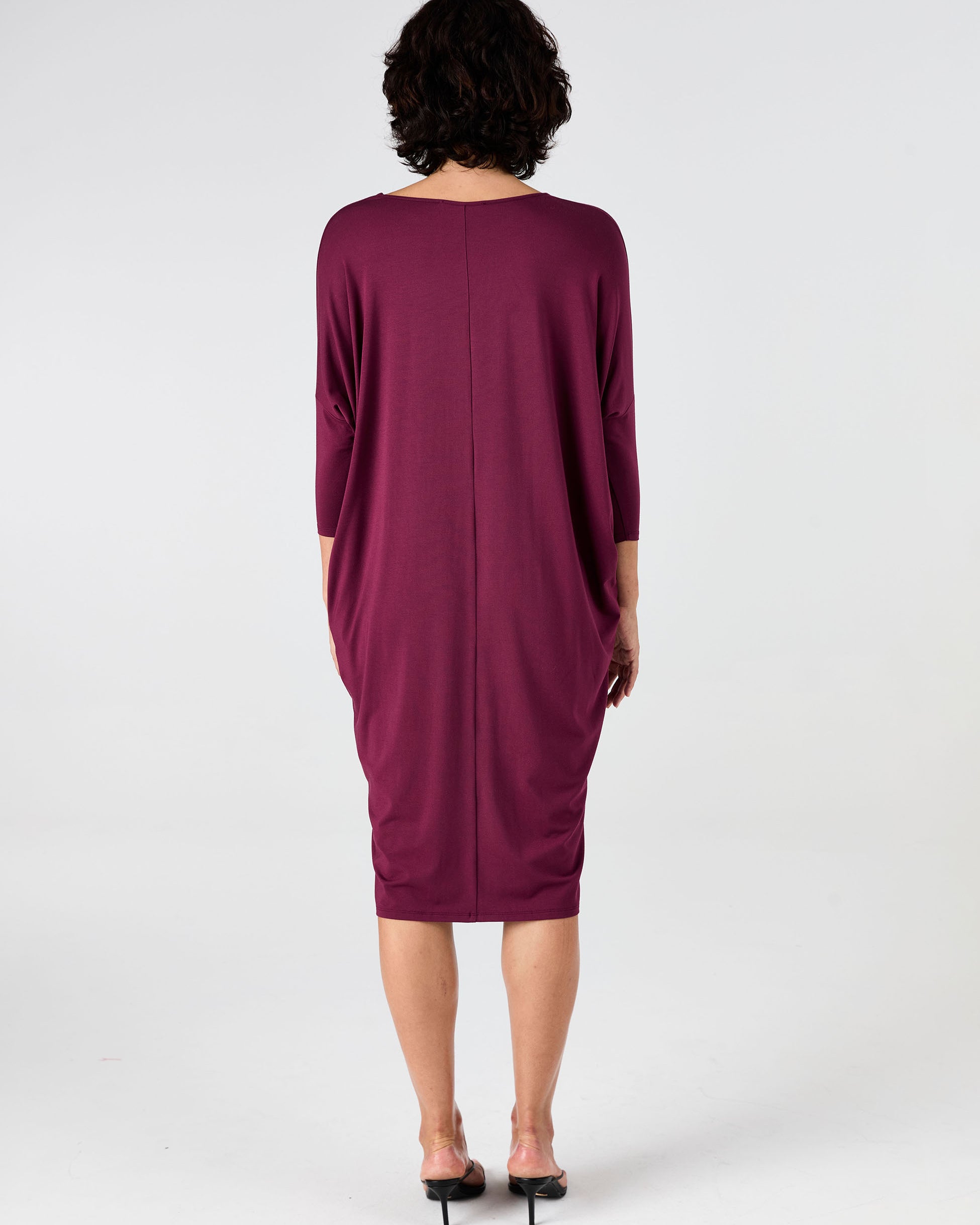 Easy Flow Dress - Ruby