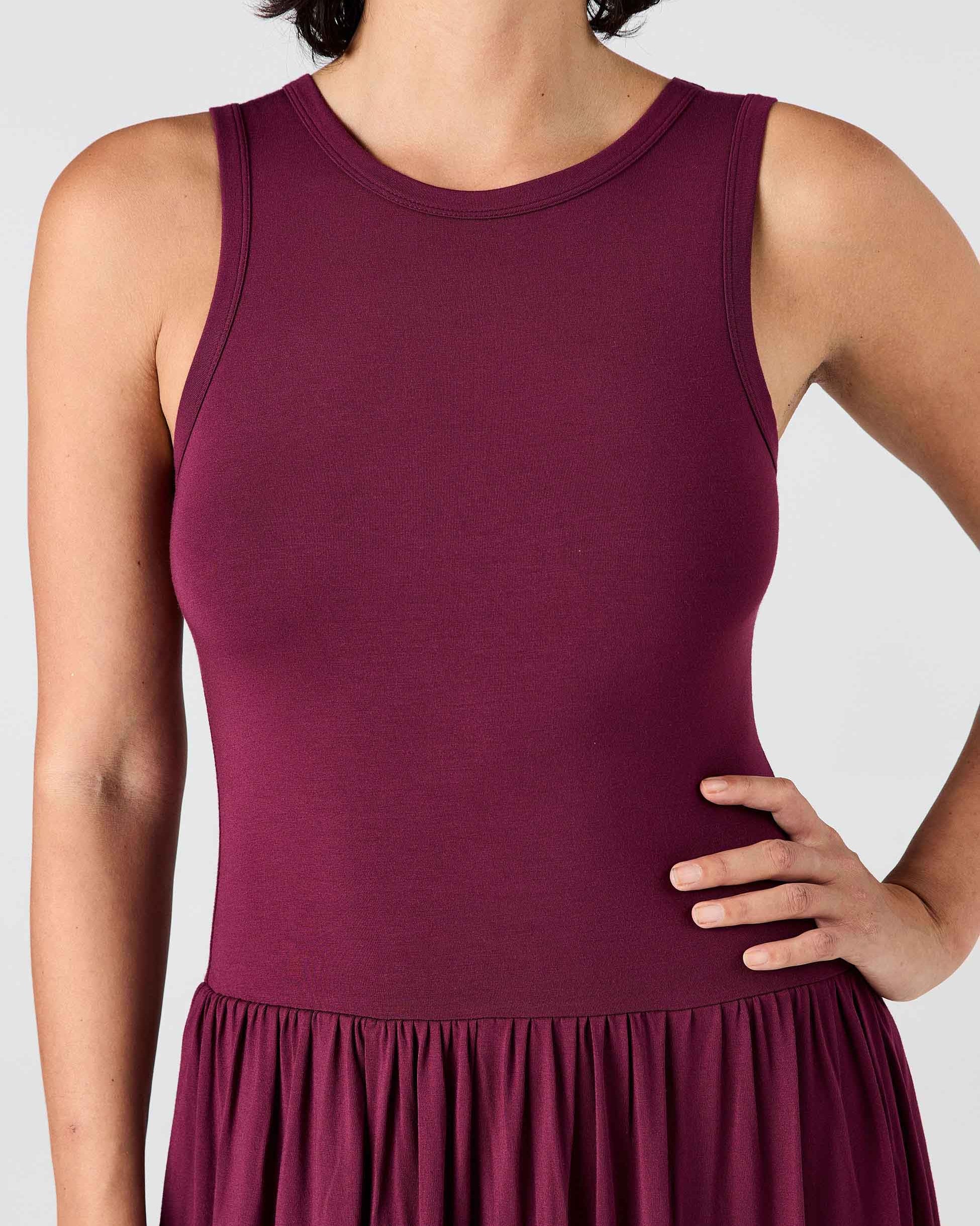 Essential Maxi Dress Ruby