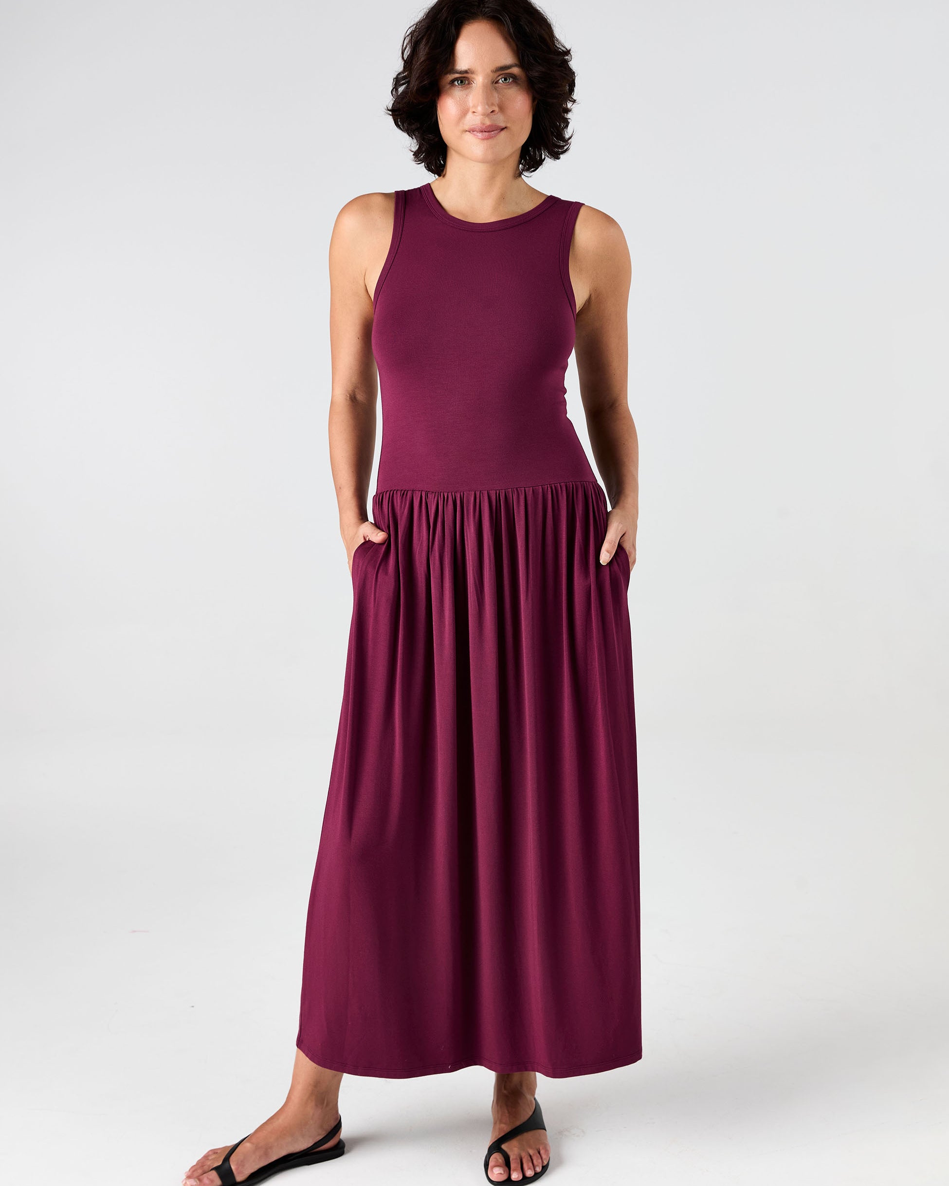 Essential Maxi Dress Ruby