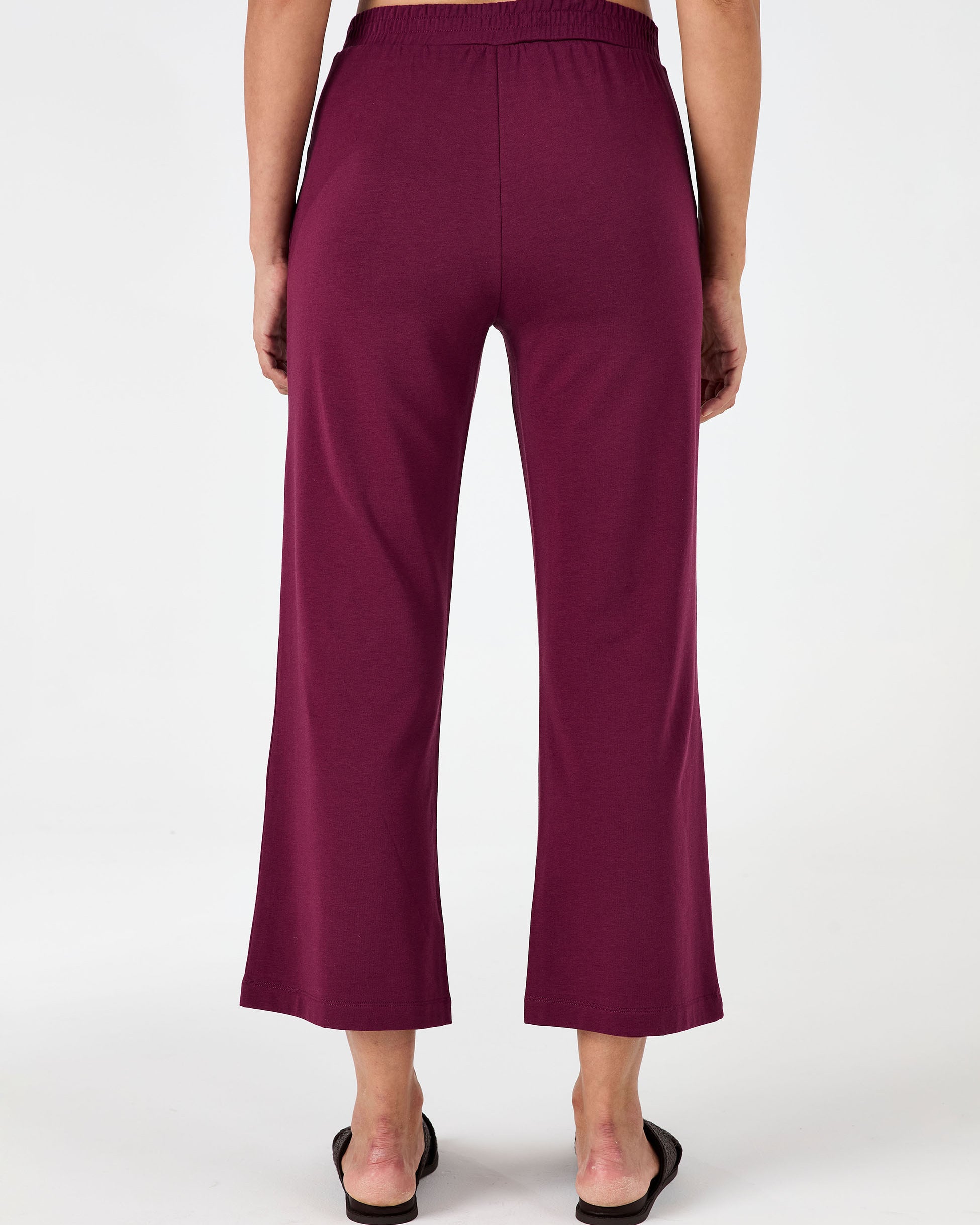 Tapered Sweat Pant - Ruby