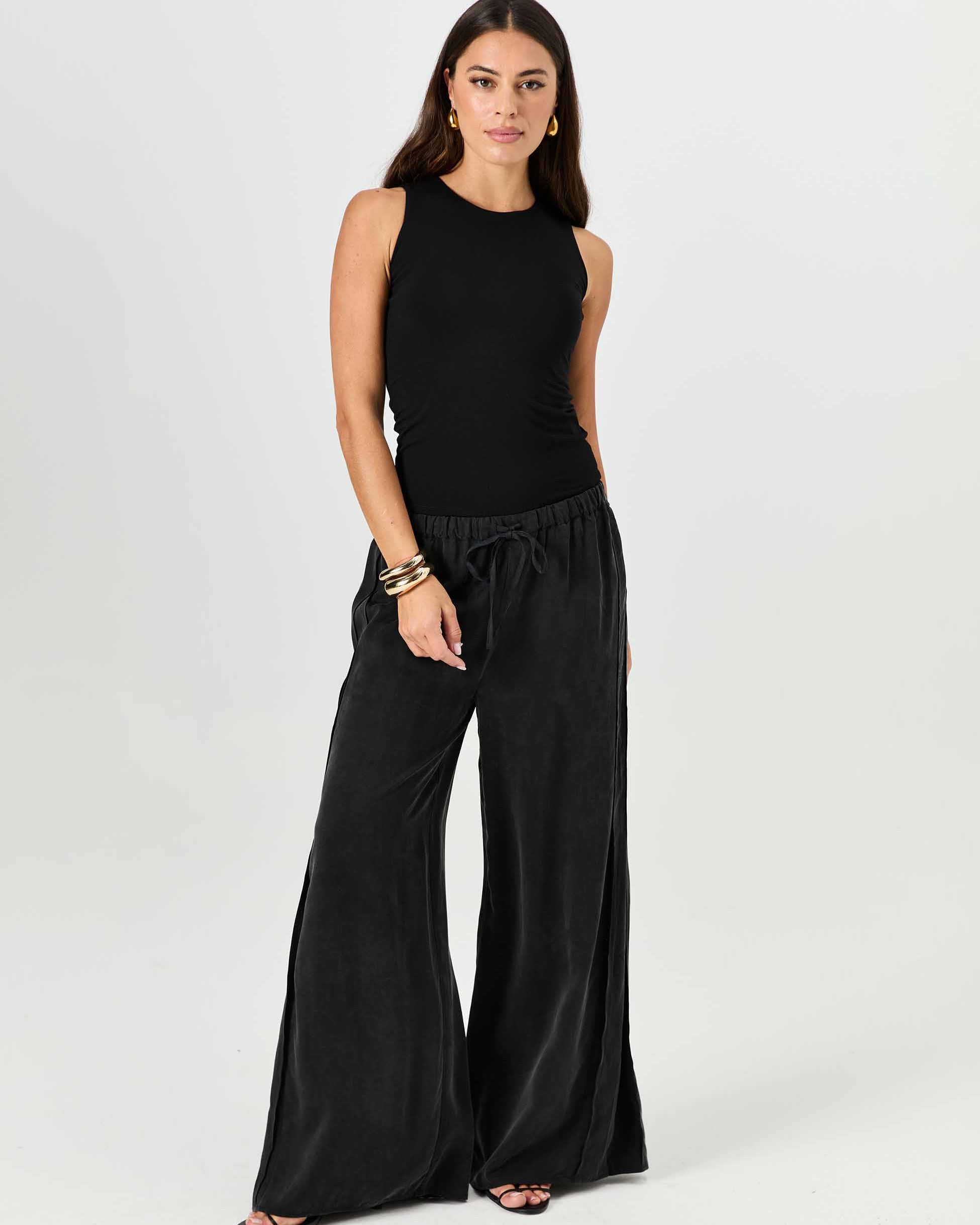 Frederica Pants Black