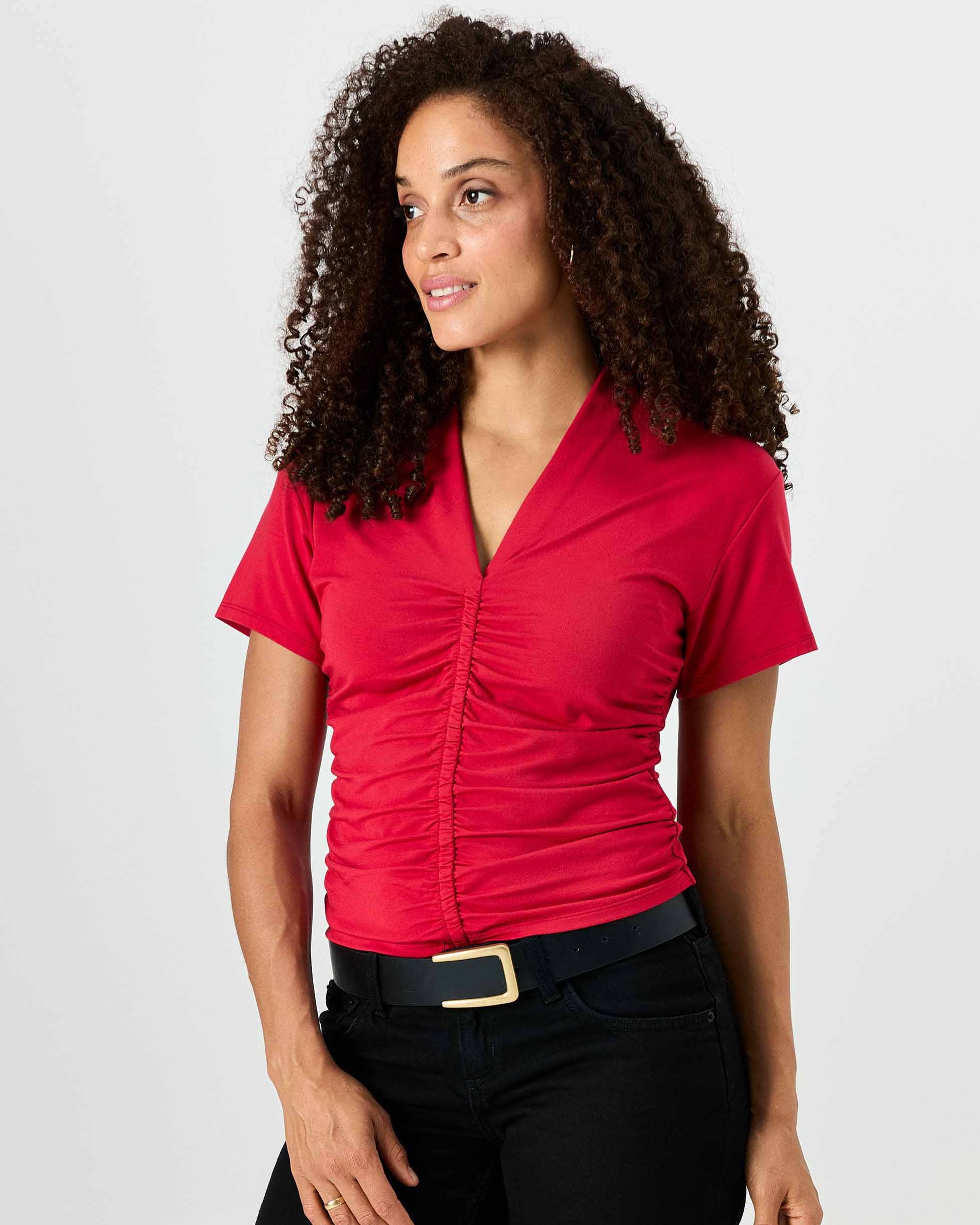 Brisa Top - Cherry