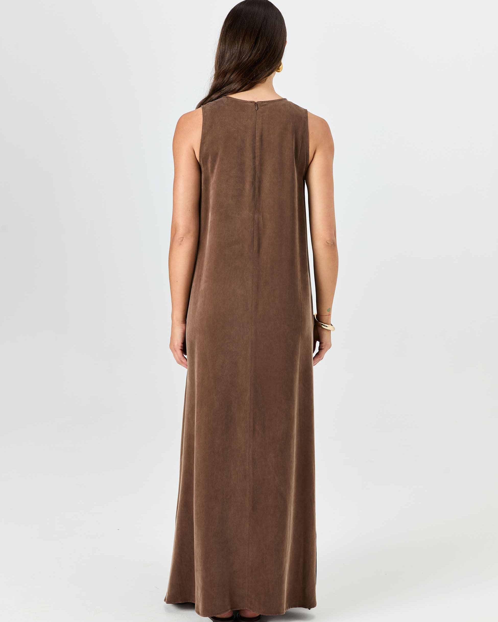 Elina Dress - Mocha