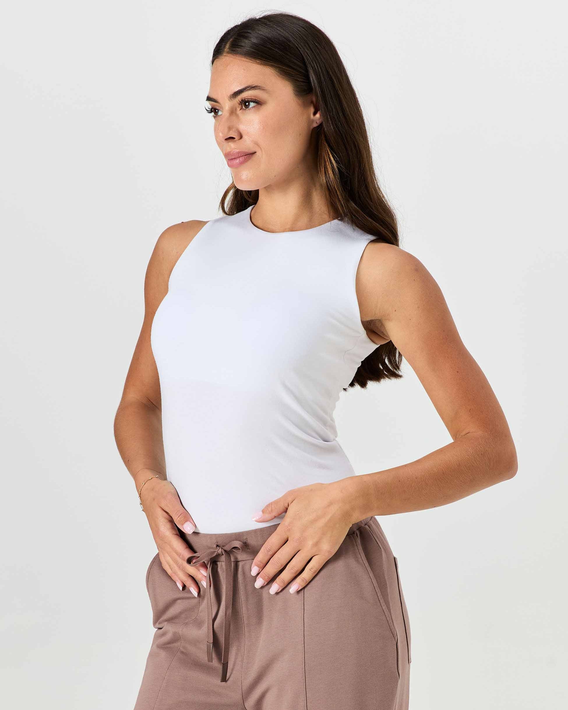 Bruna Tank - White