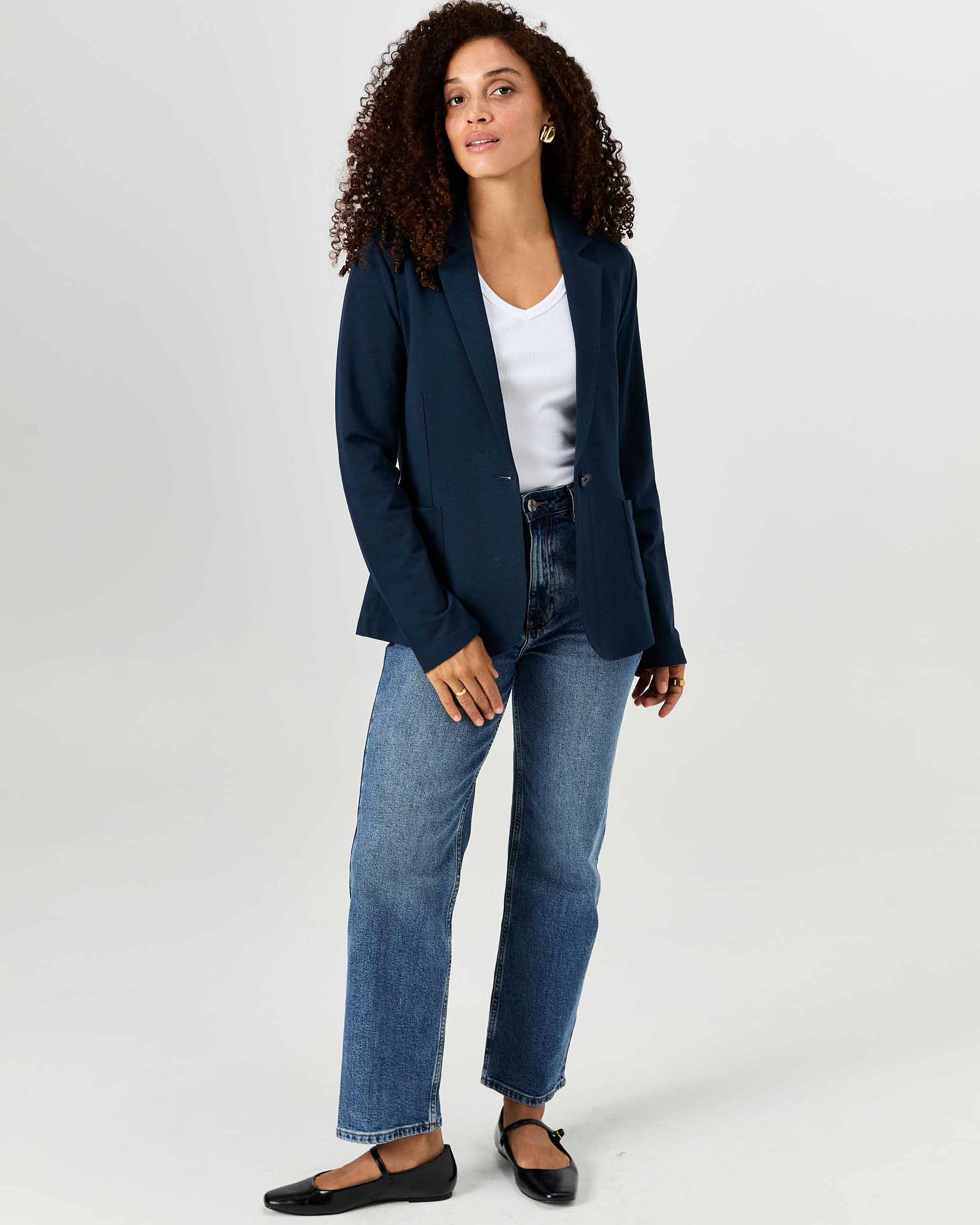 The Classic Jacket - Navy
