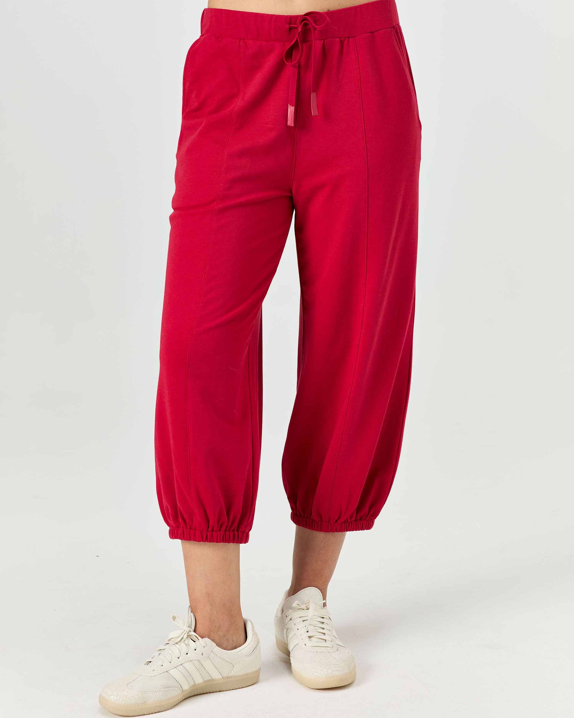 Dune Sweat Pant - Cherry