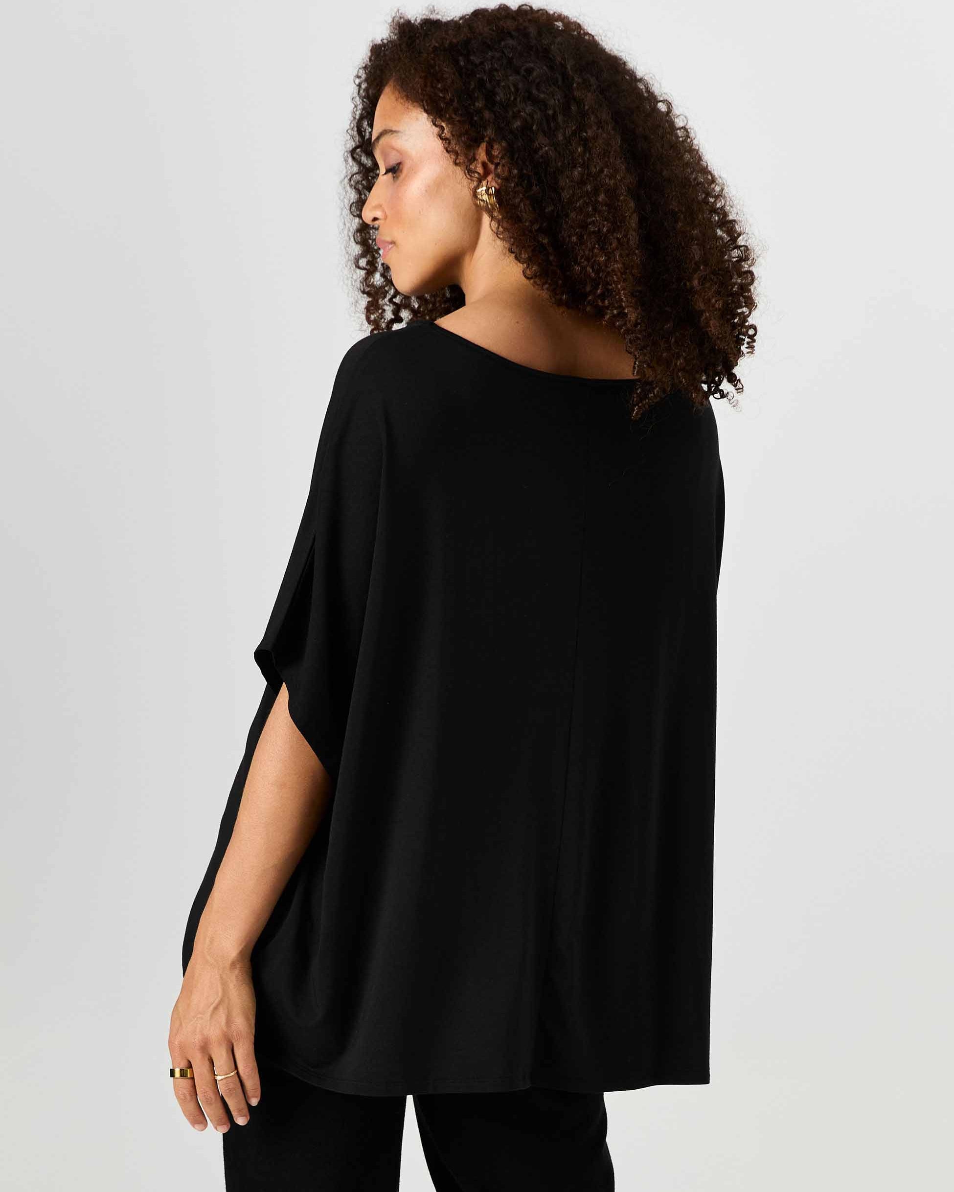 Flow Luxe Tunic - Black