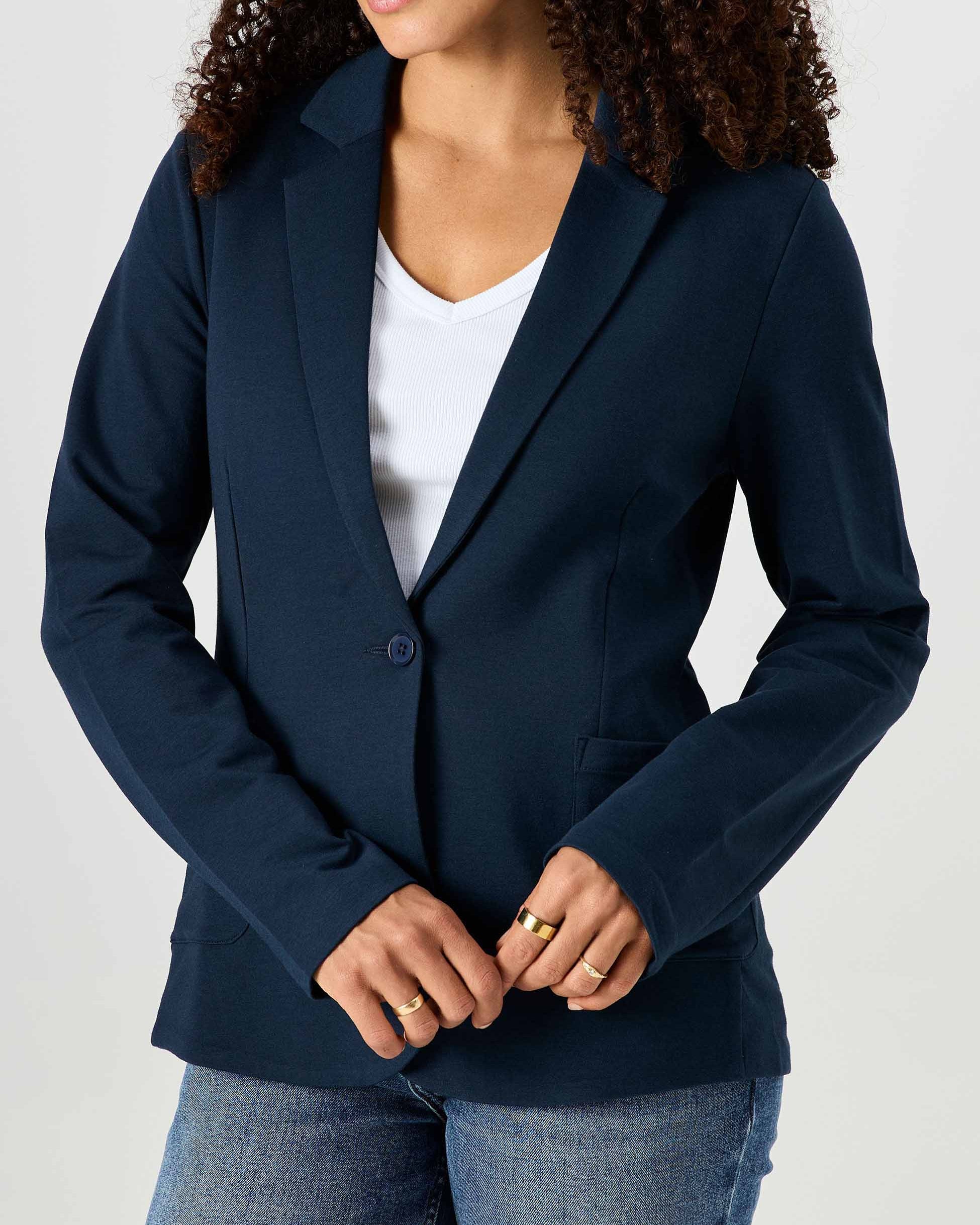 The Classic Jacket - Navy